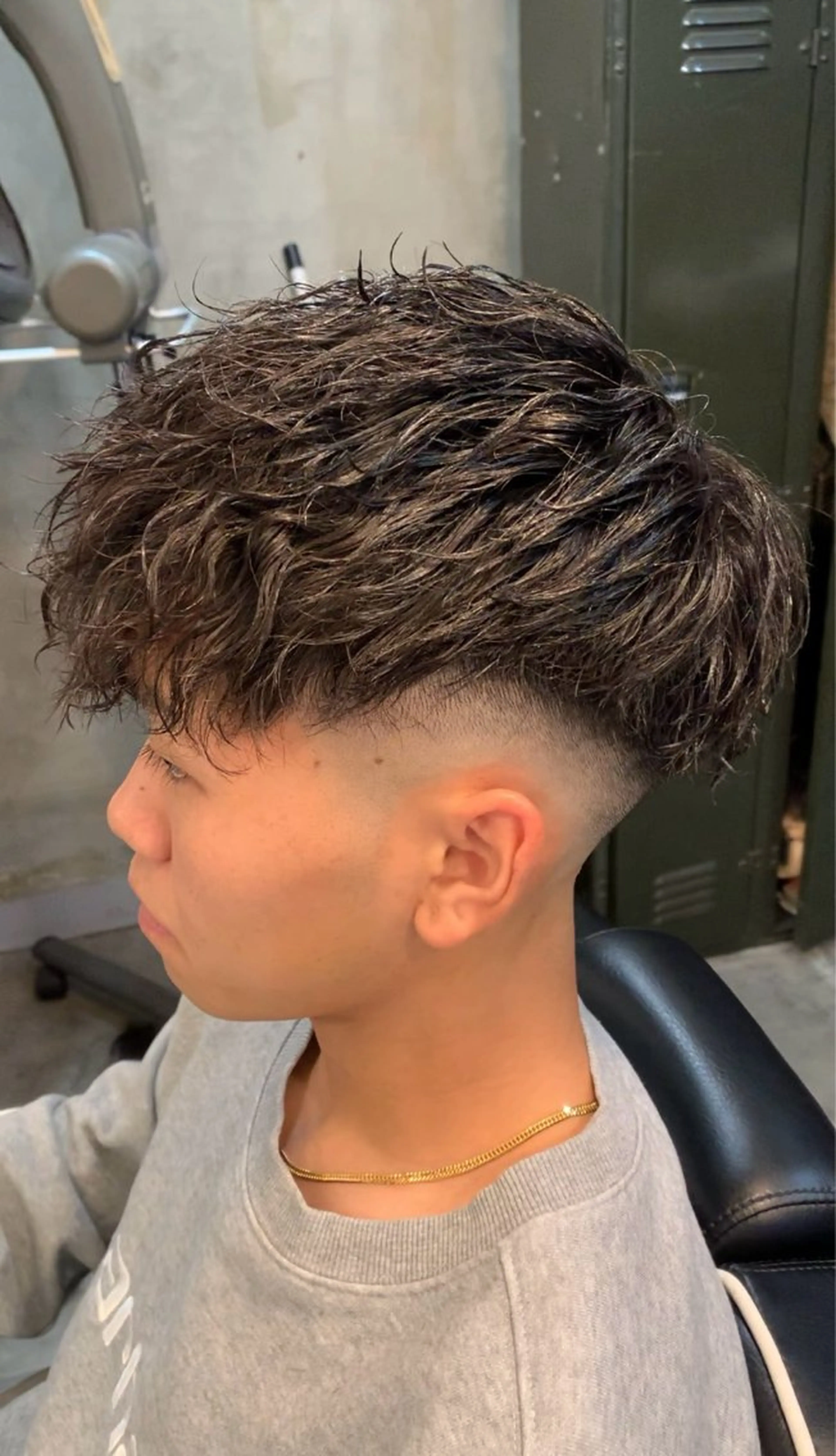 パーマ メンズ専門CANEL かずまのヘアスタイル