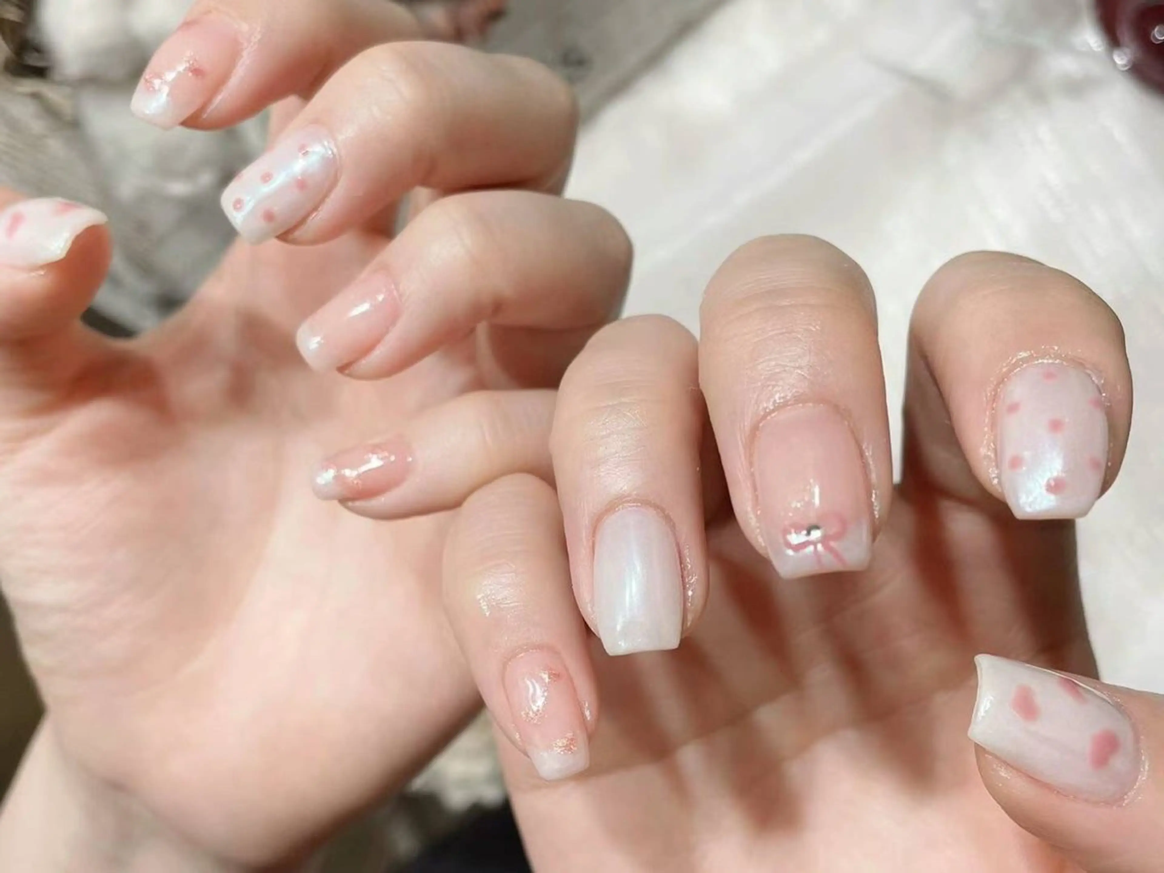 ネイル アートネイル フラワーネイル フットネイル ジェルネイル マグネットネイル babarla Nailのネイルデザイン