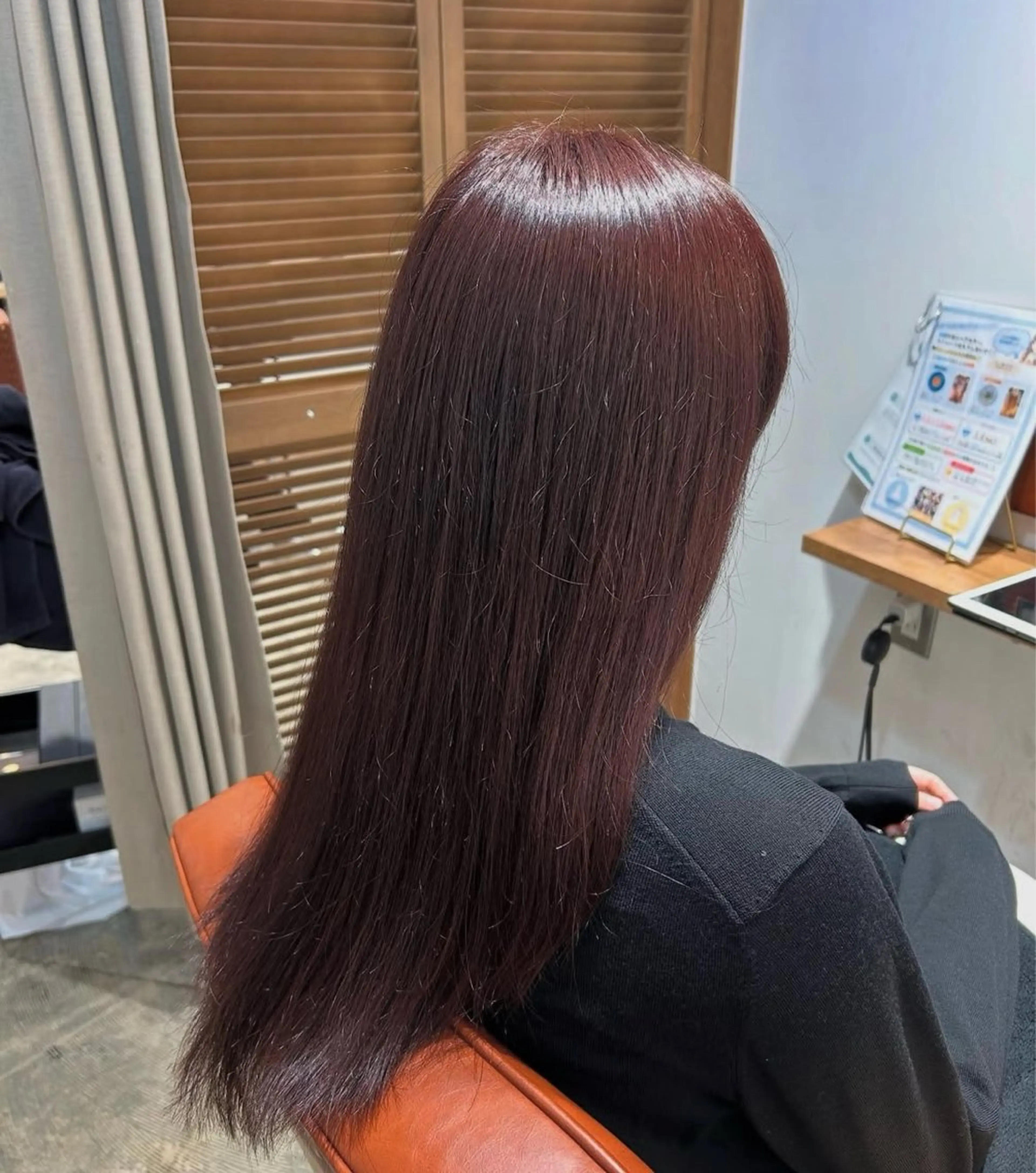 ロング カラー メンズカットモデル/ 鶴舞/犬塚愛奈のヘアスタイル