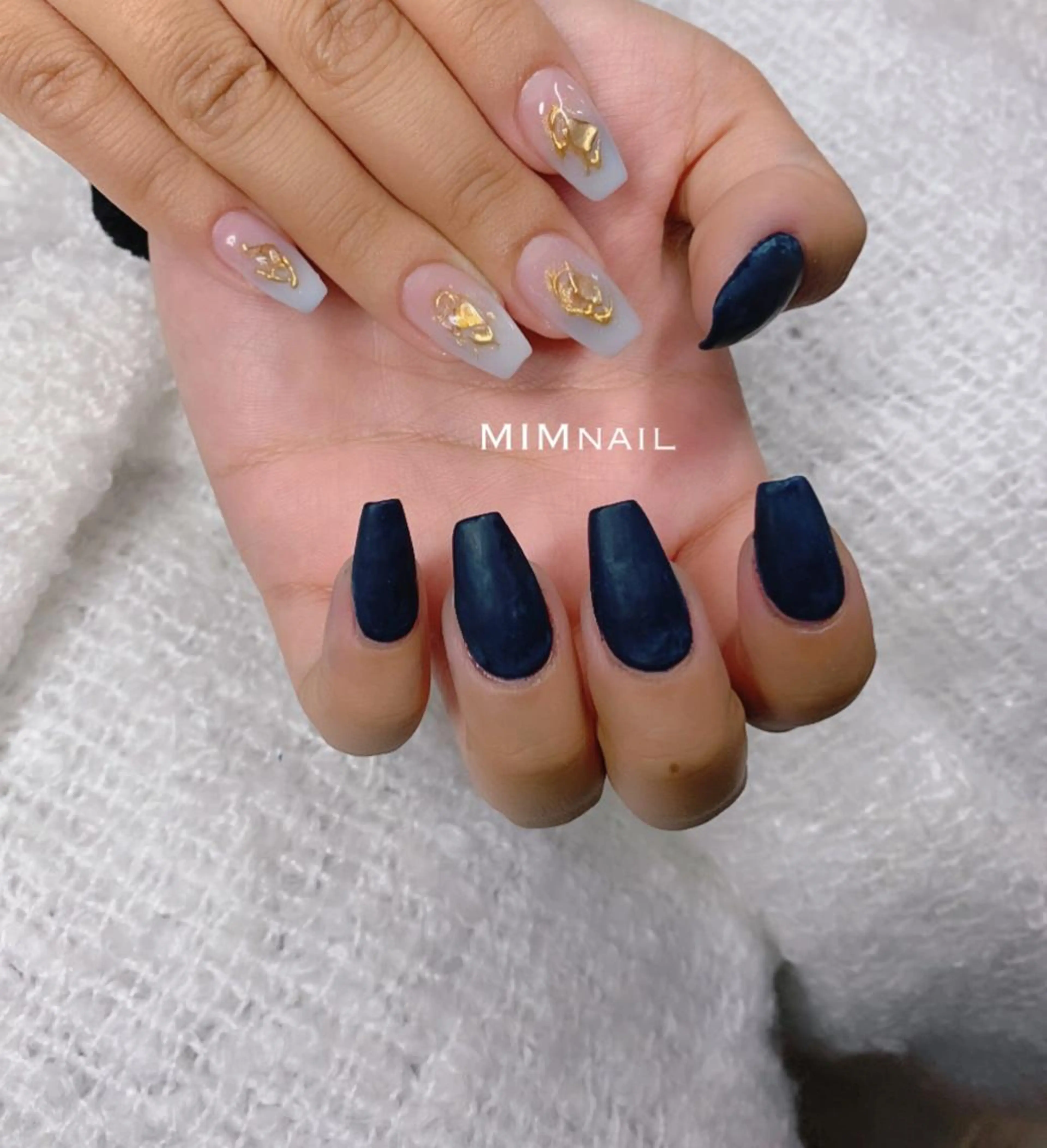 ネイル マットネイル ミラーネイル ニュアンスネイル スカルプネイル *･*MIMnail 1号店･*:･*のネイルデザイン