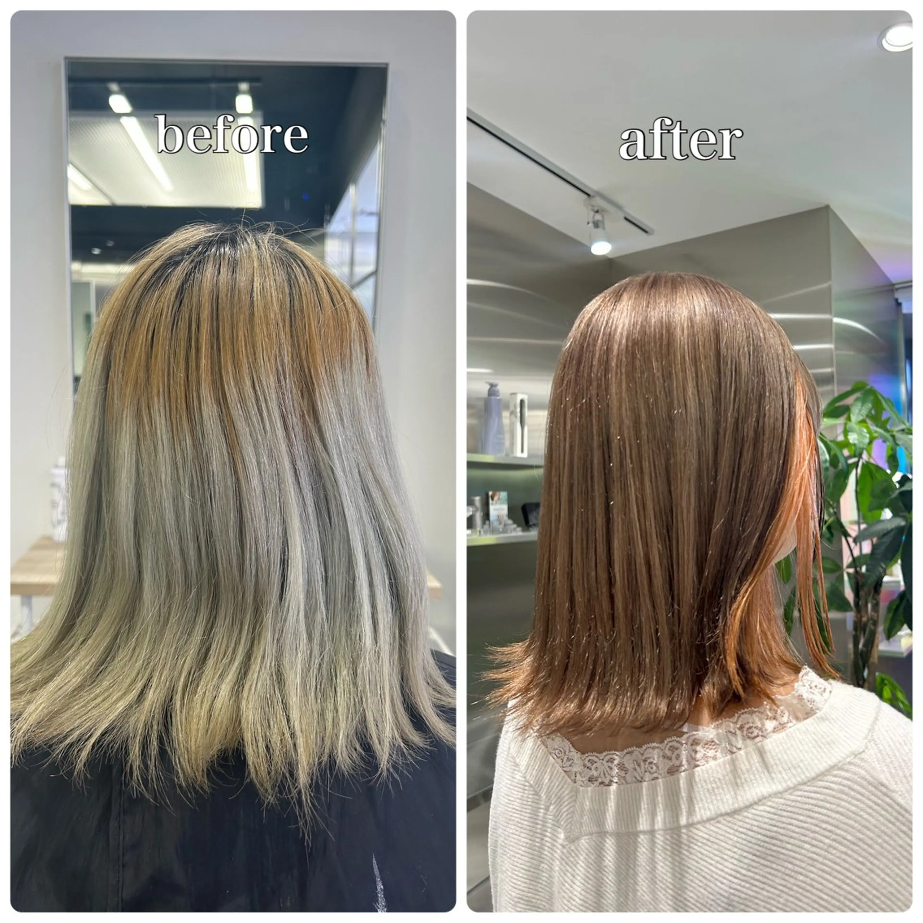 ミディアム カラー ヘアカラー メンズ/ボブ/パーマ /くるみのマツエク・マツパデザイン