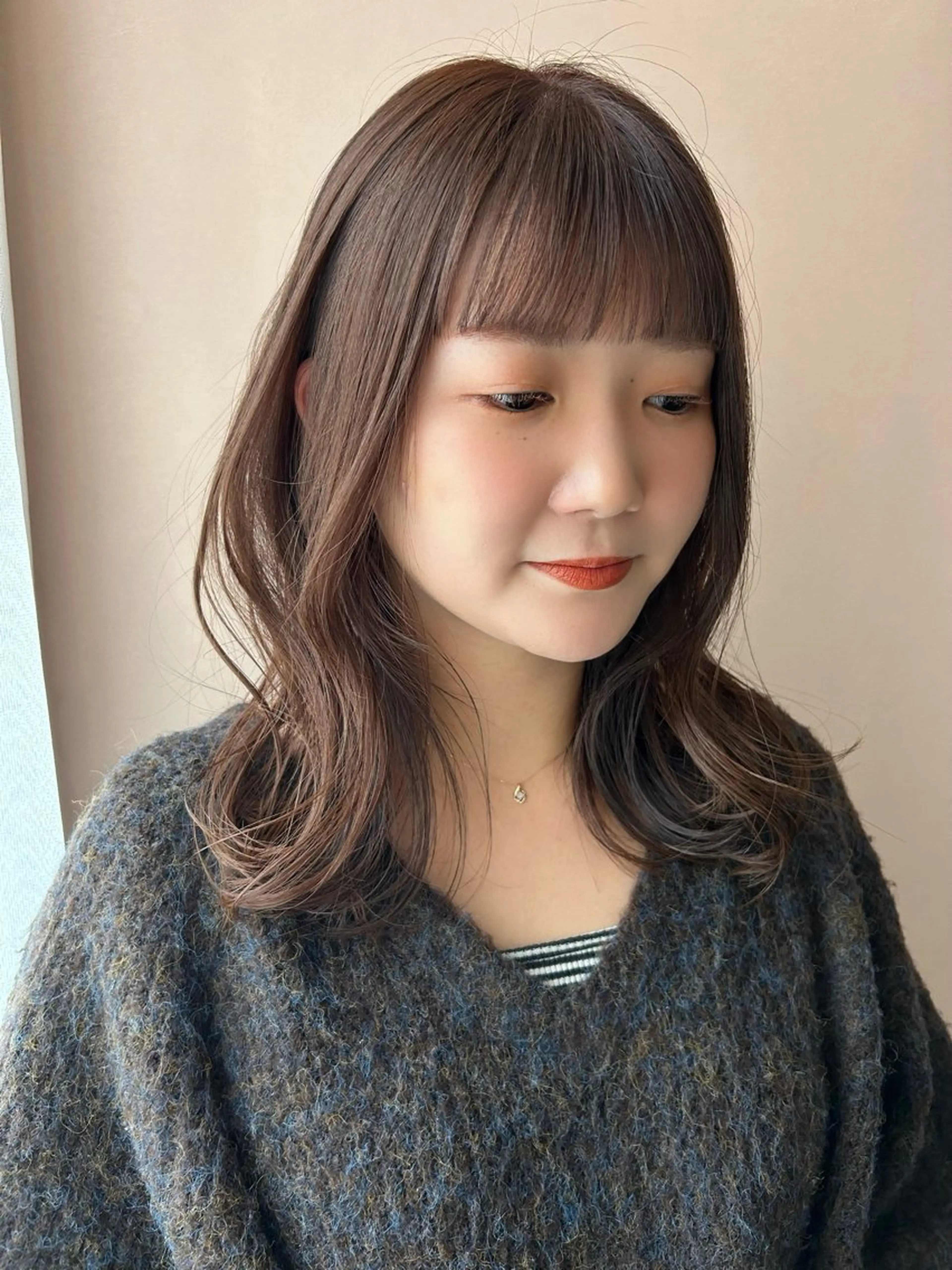 ロング カラー ベージュカラー hub hair レイヤー/透明感のヘアスタイル