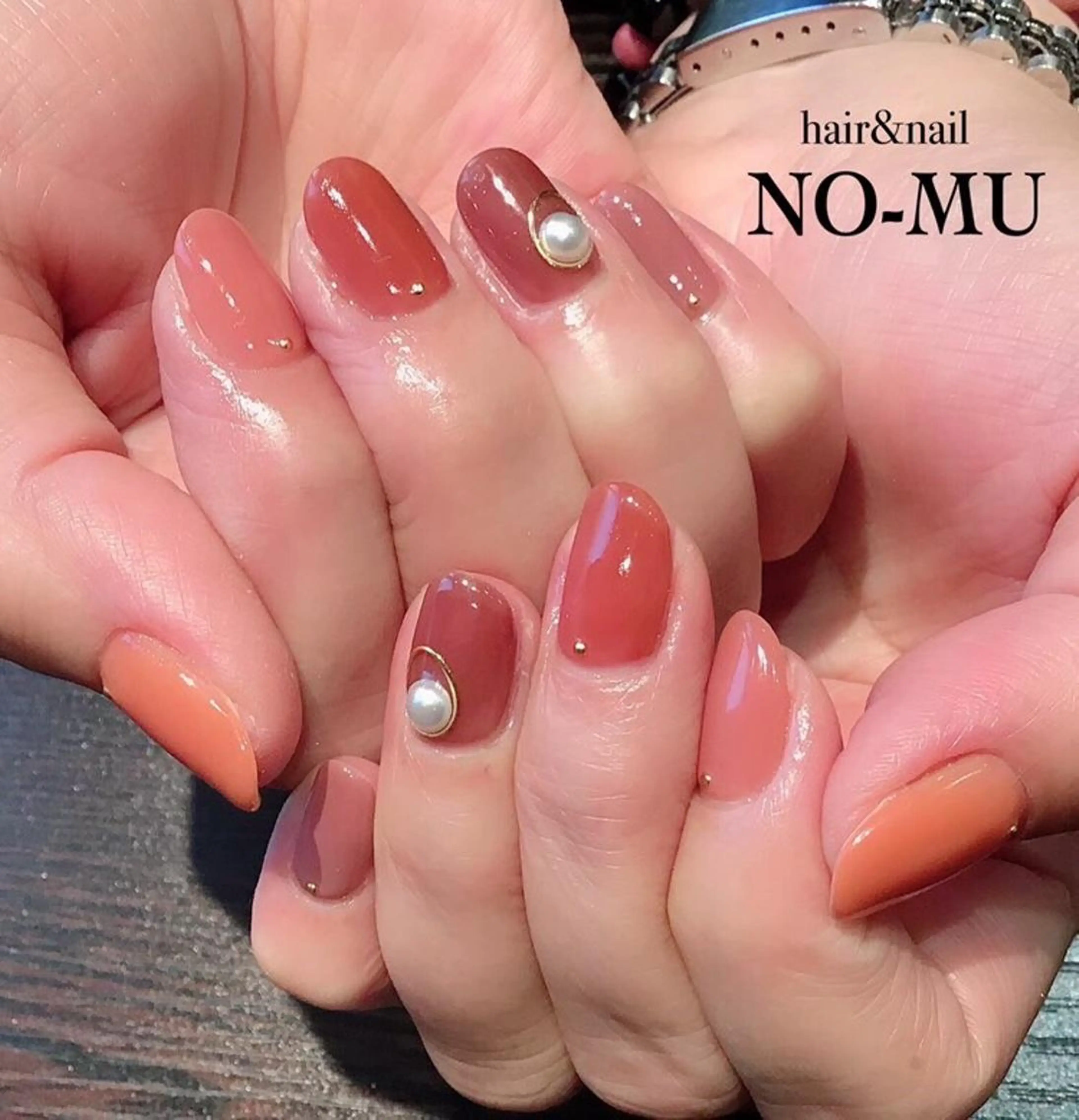 ネイル hair&nail NO-MU所属・hair&nail NO-MUのネイルデザイン