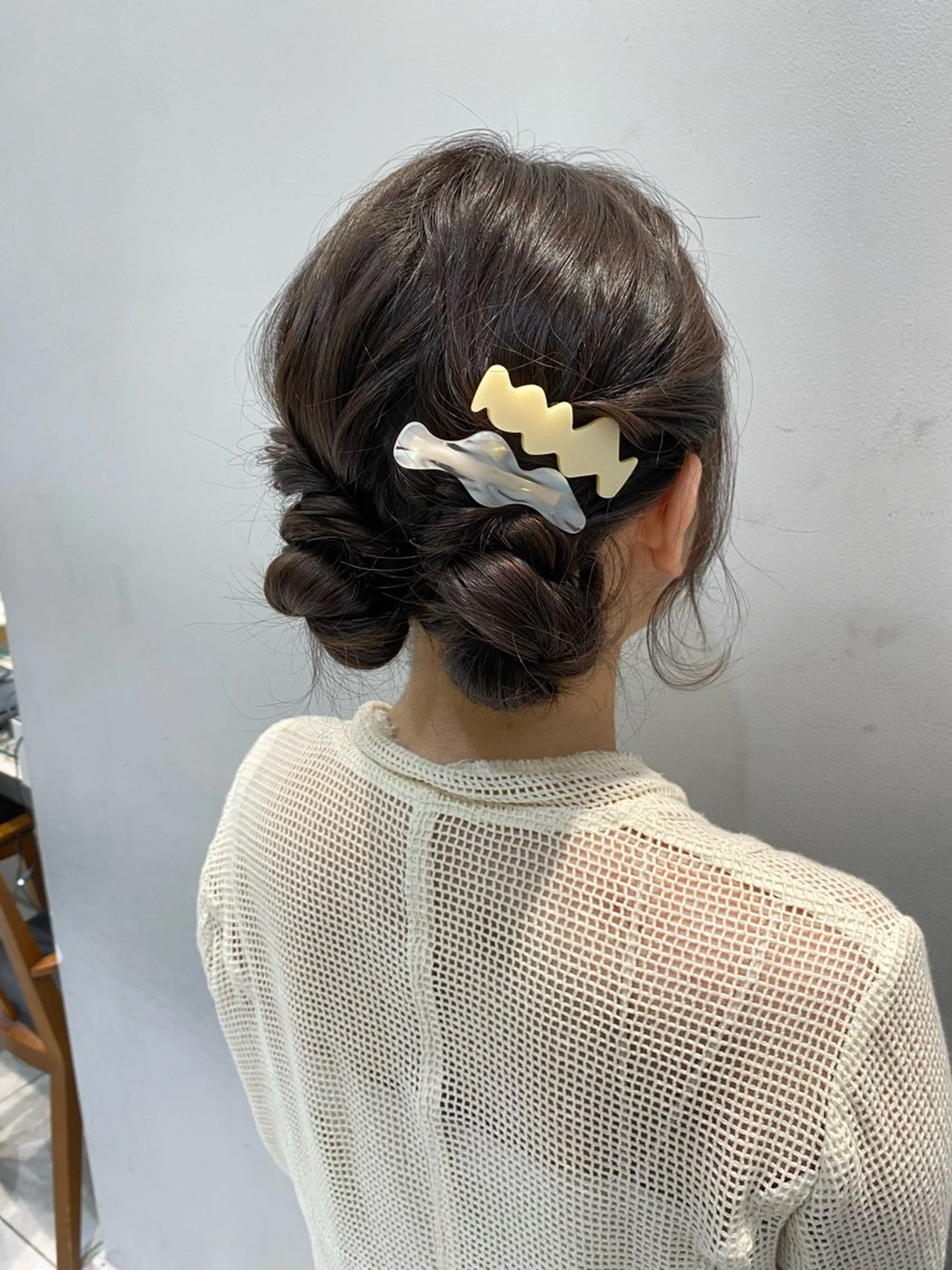 ヘアアレンジ お団子ヘア 韓国ヘア🍒渡辺 咲🍒のヘアスタイル