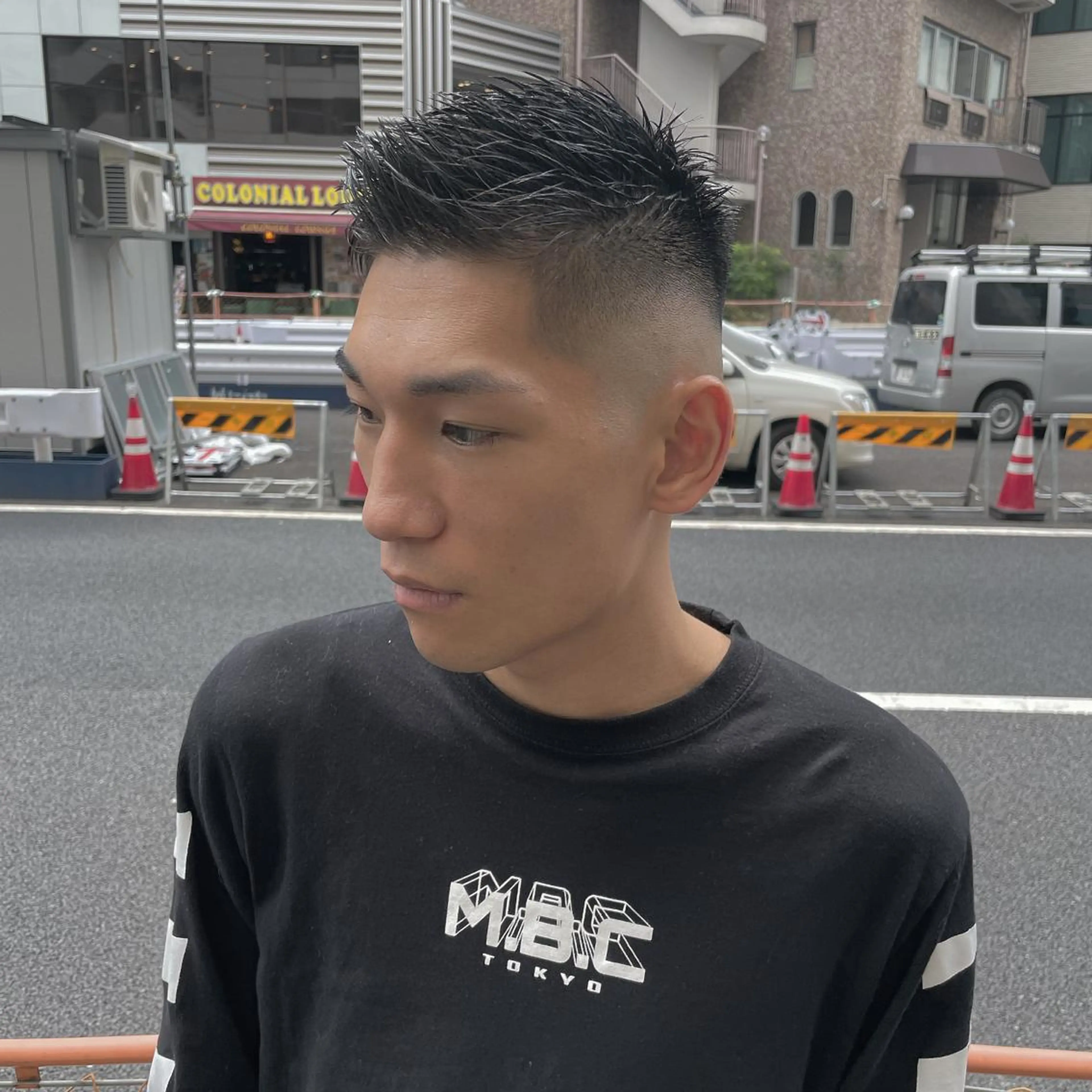ショート メンズ フェードカット スキンフェード カット 💈メンズパーマ💈 ナカザワ　　リョウのヘアスタイル