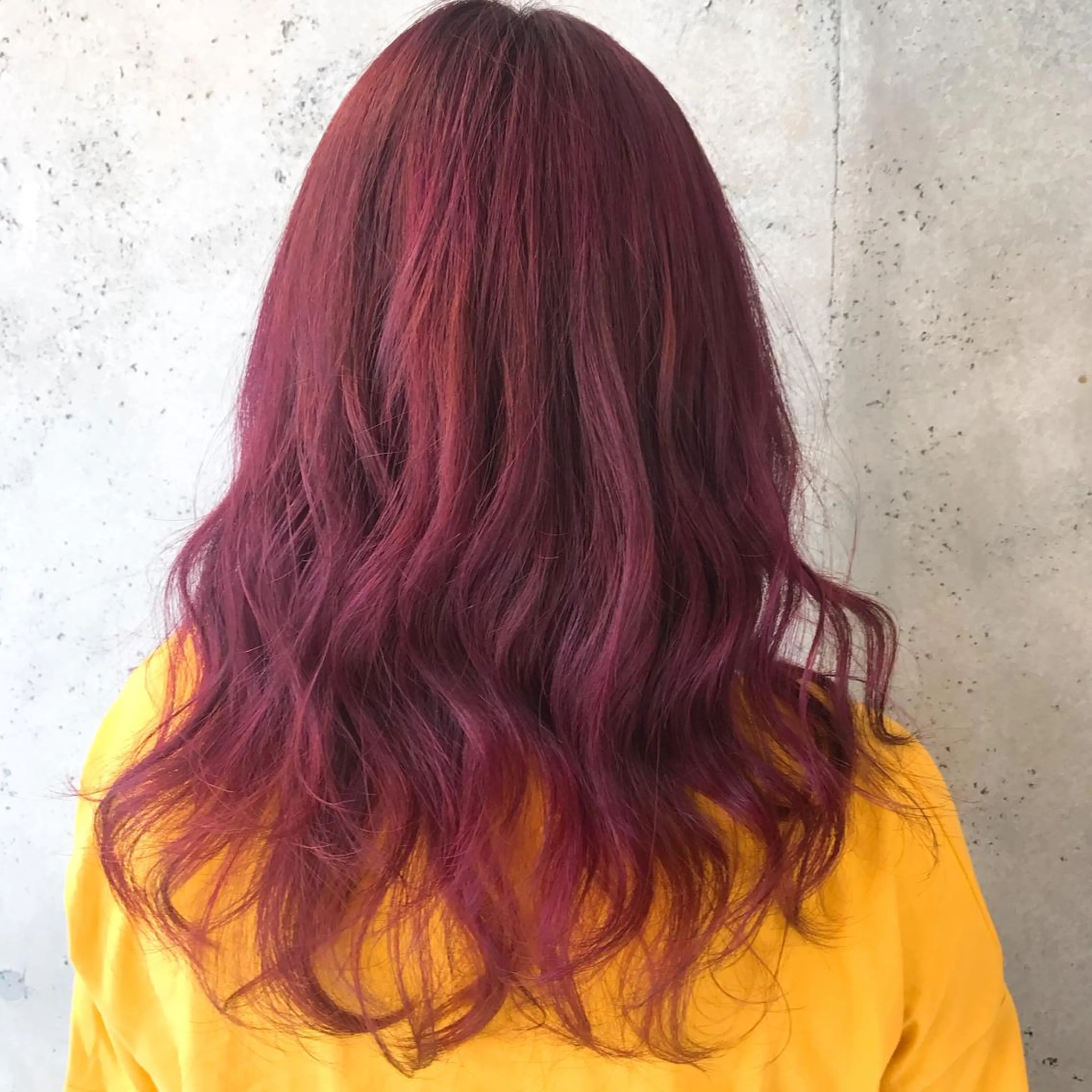 ロング カラー にった みずきのヘアスタイル