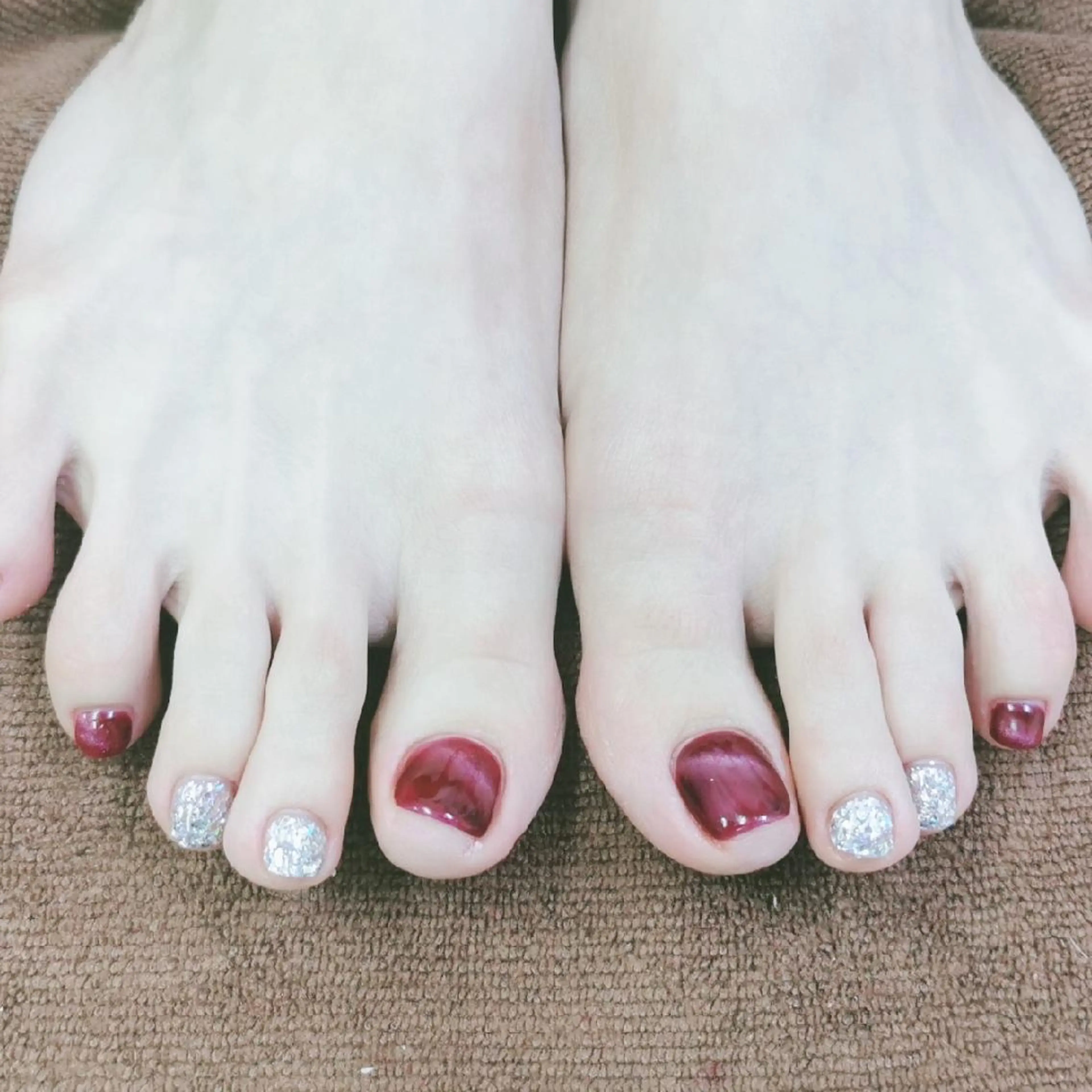 ネイル フットネイル 上福岡 らんらんのネイルデザイン