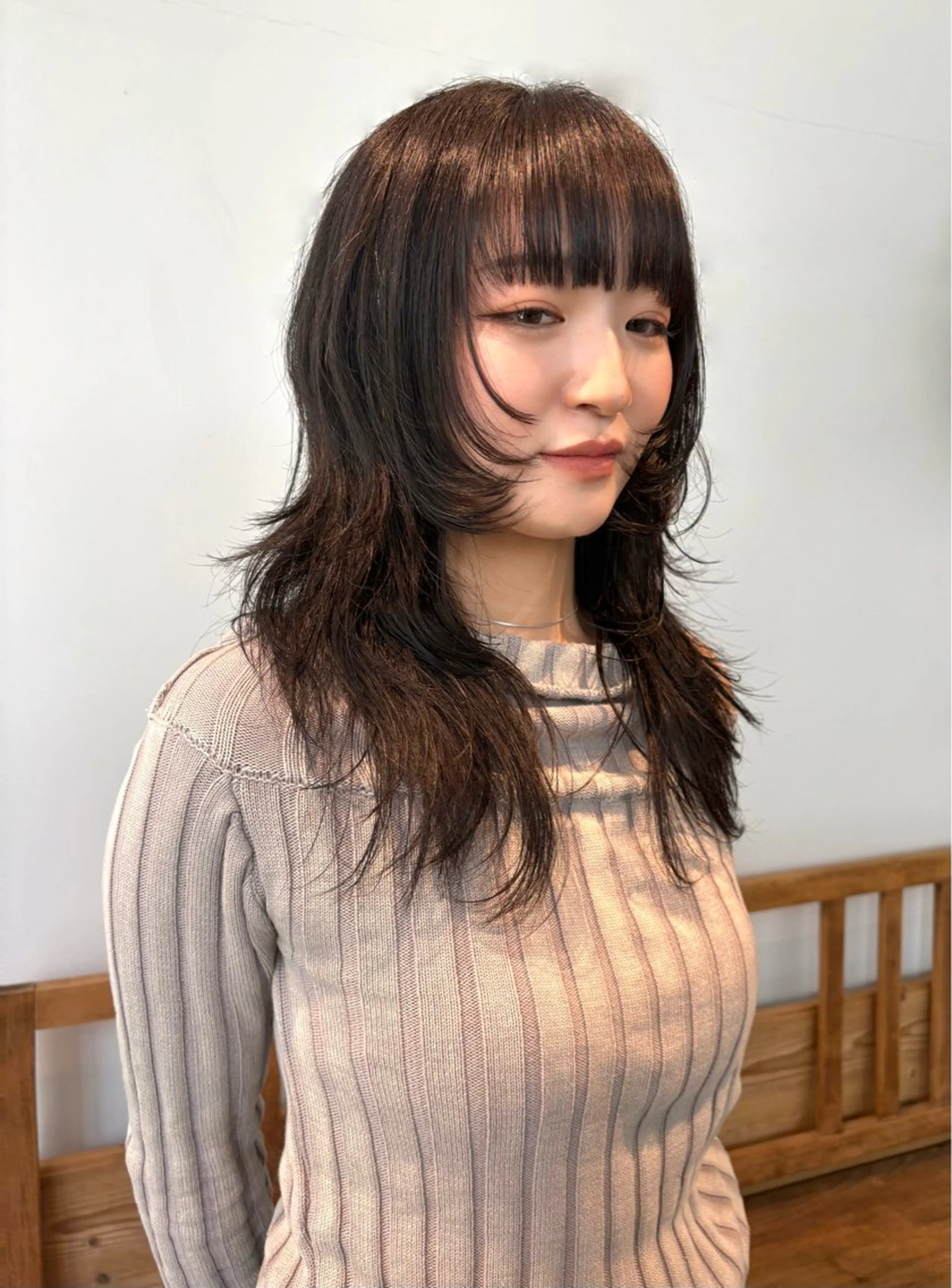 セミロング Fev YUZUのヘアスタイル