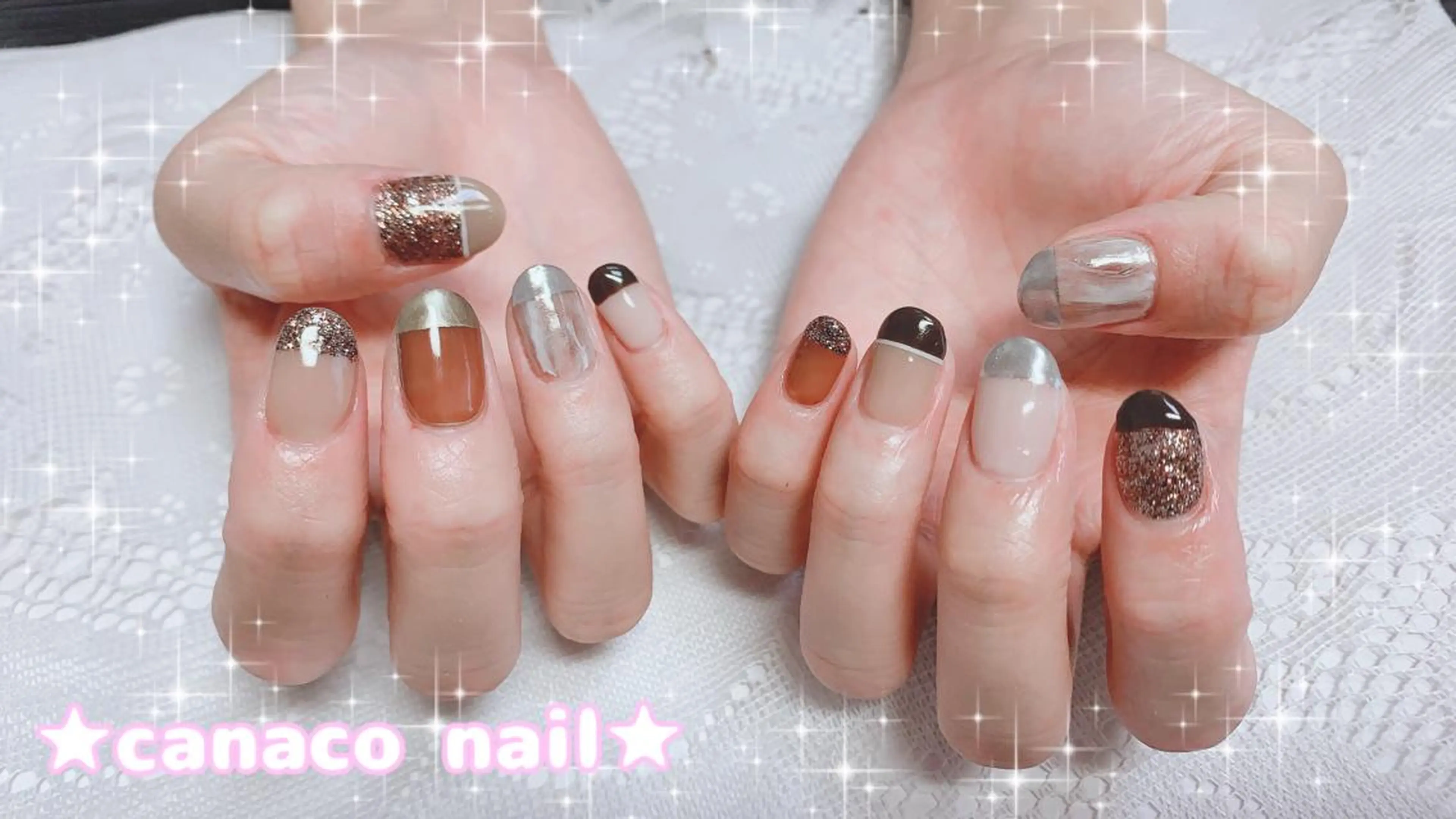 ネイル アートネイル フレンチネイル ジェルネイル ニュアンスネイル オフィスネイル ベテランネイル cnc  nailのネイルデザイン