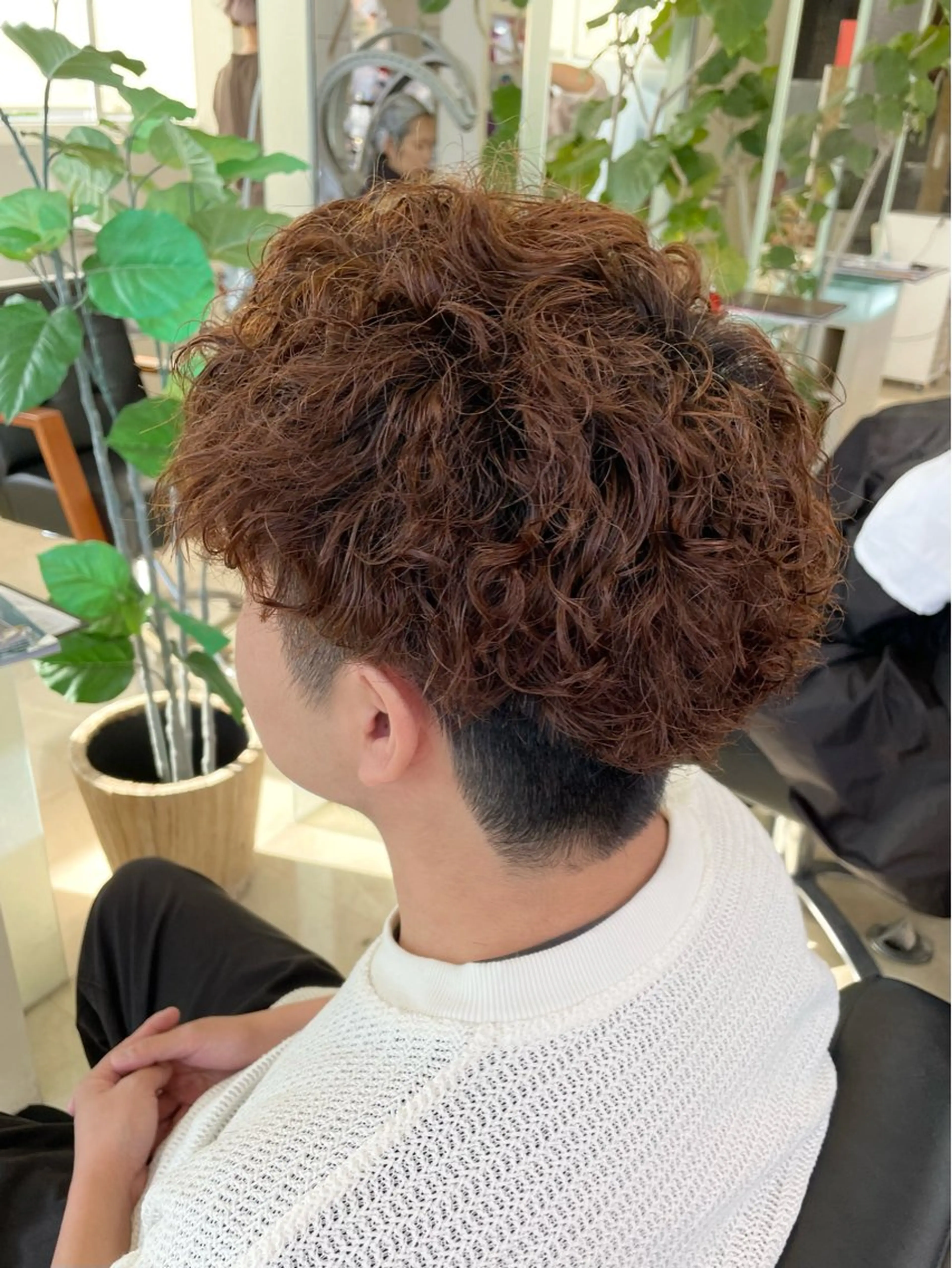 パーマ メンズ メンズパーマ スパイラルパーマ chic channel伊藤のヘアスタイル