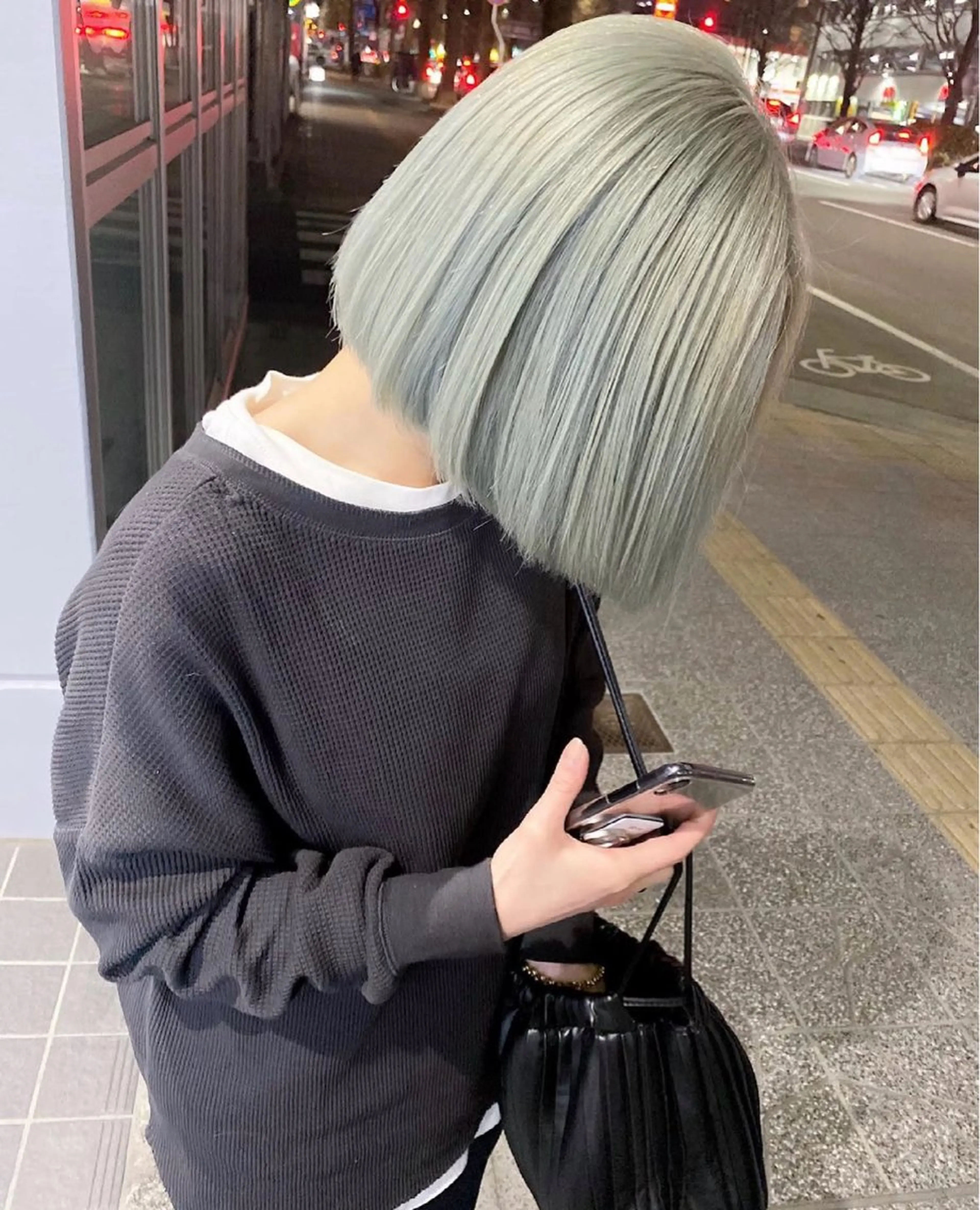 ショート カラー ハイトーンカラー 【ALTLA 吹田】 ハイトーン MUUのヘアスタイル