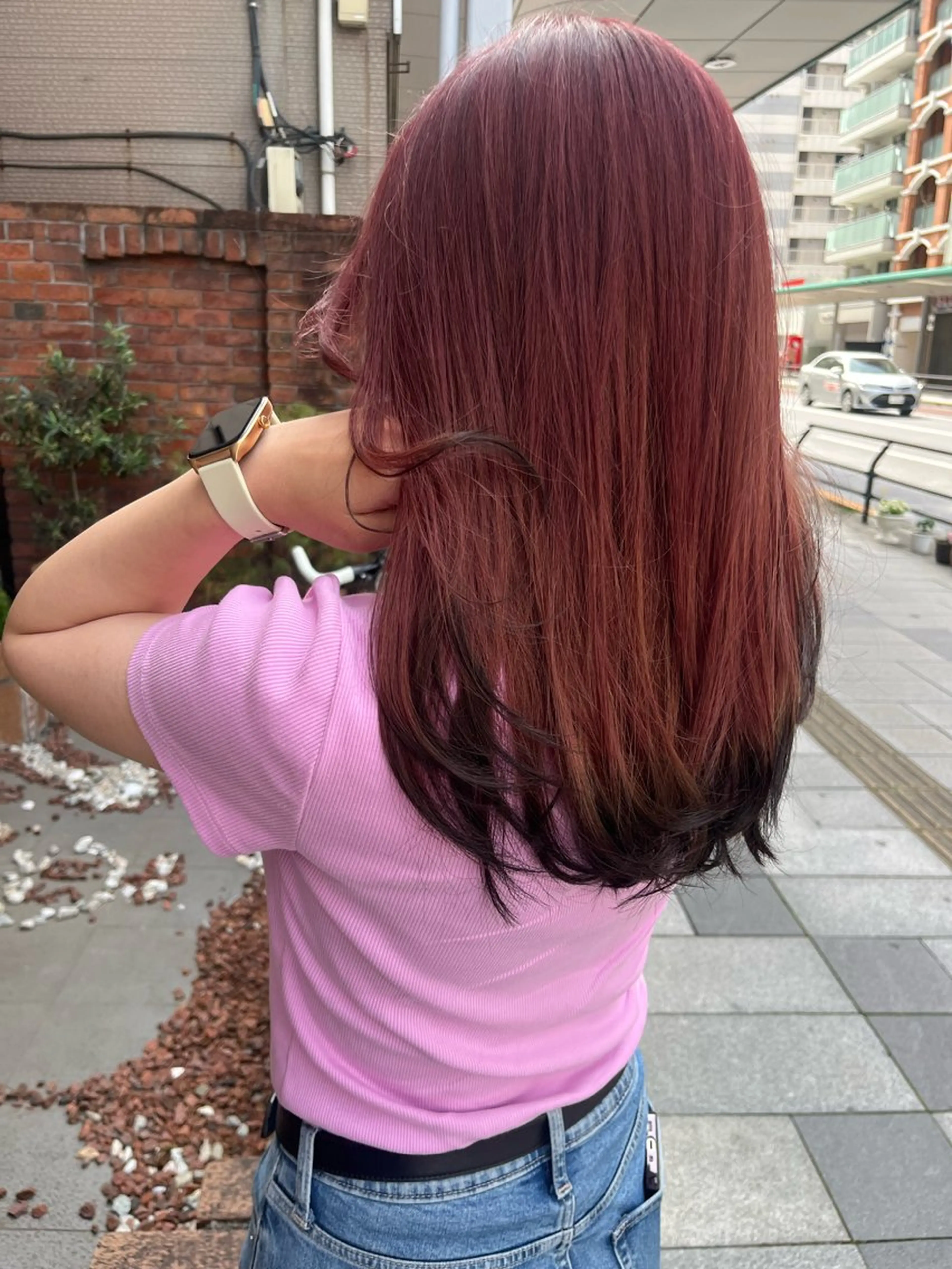 ミディアム ヘアカラー SHIAN 八王子👼鬼塚さやかのヘアスタイル