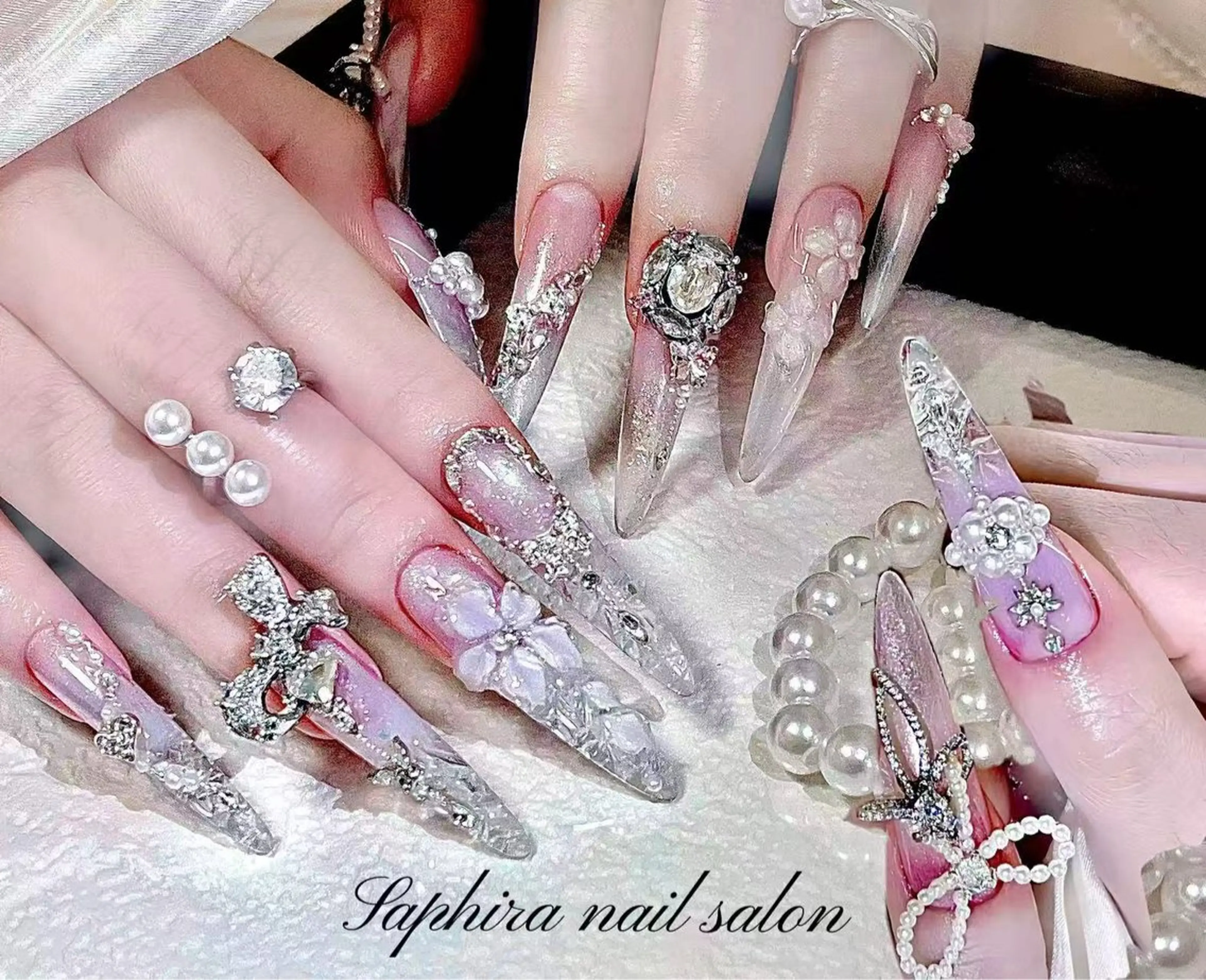 【チップ長さ出し】パーツ無制限つけ放題の写真