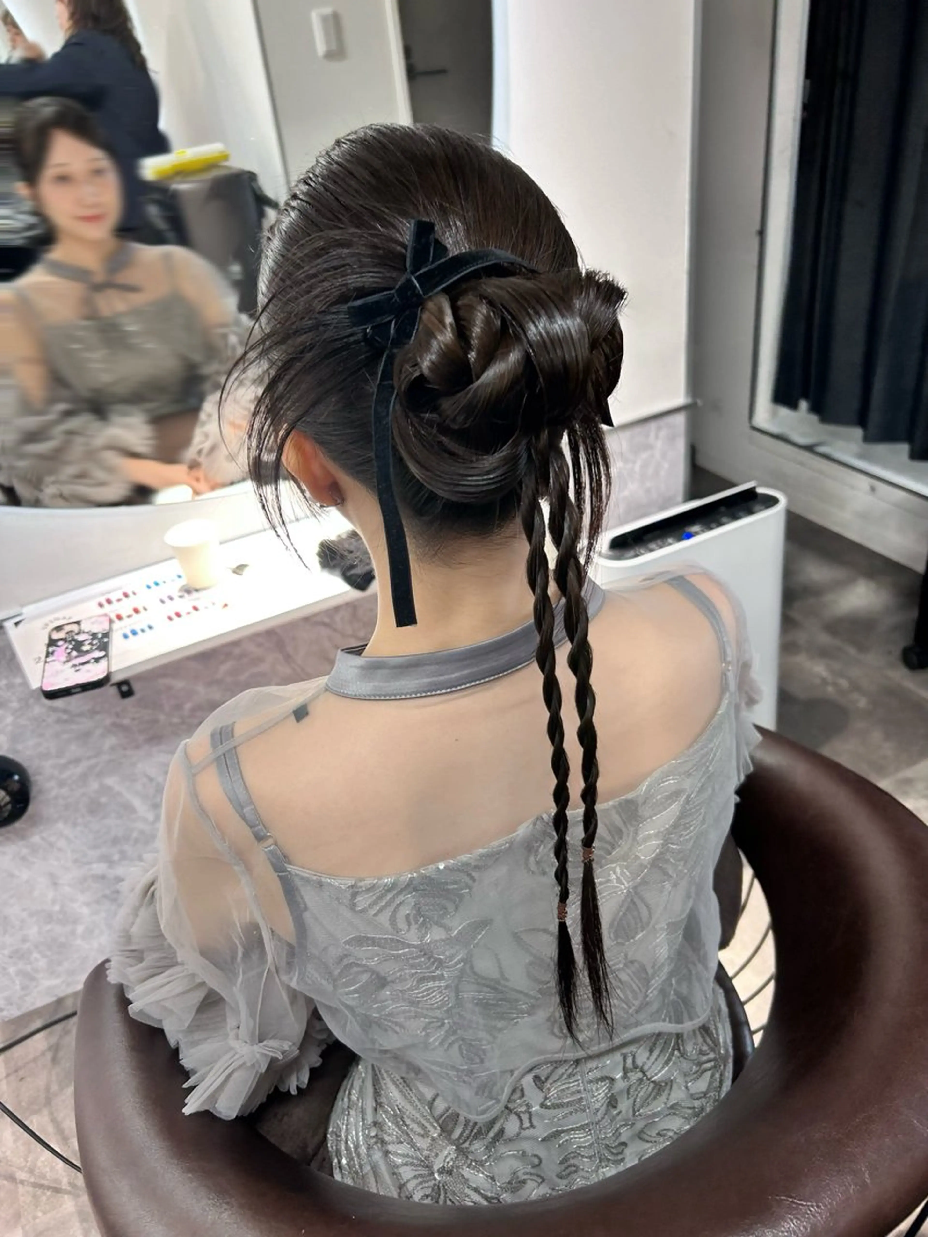 ヘアアレンジ ヘアセット ブリーチ/エクステ/ 新宿/アリルのヘアスタイル