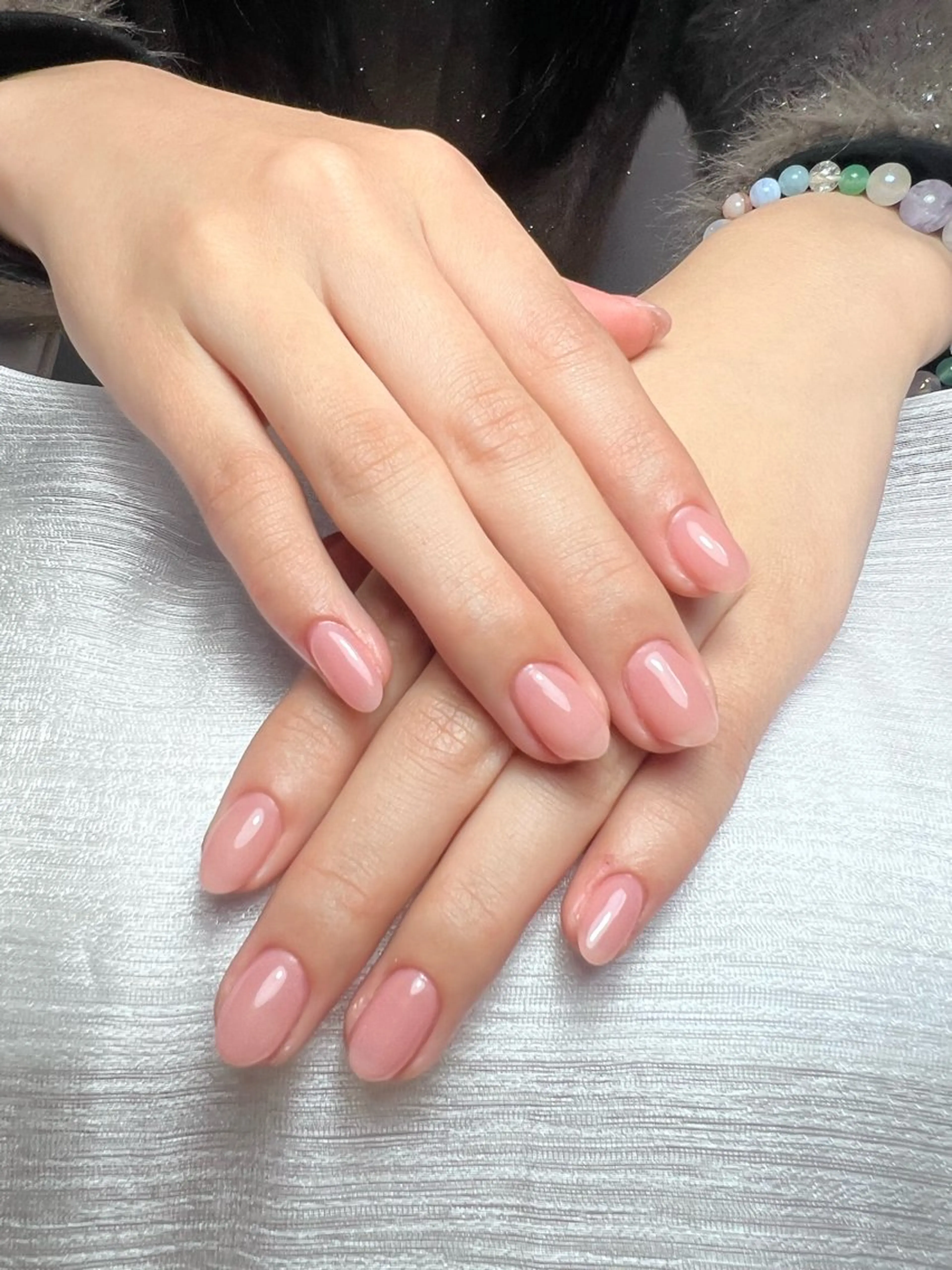 ネイル ワンカラーネイル merci ネイル Cocoのネイルデザイン