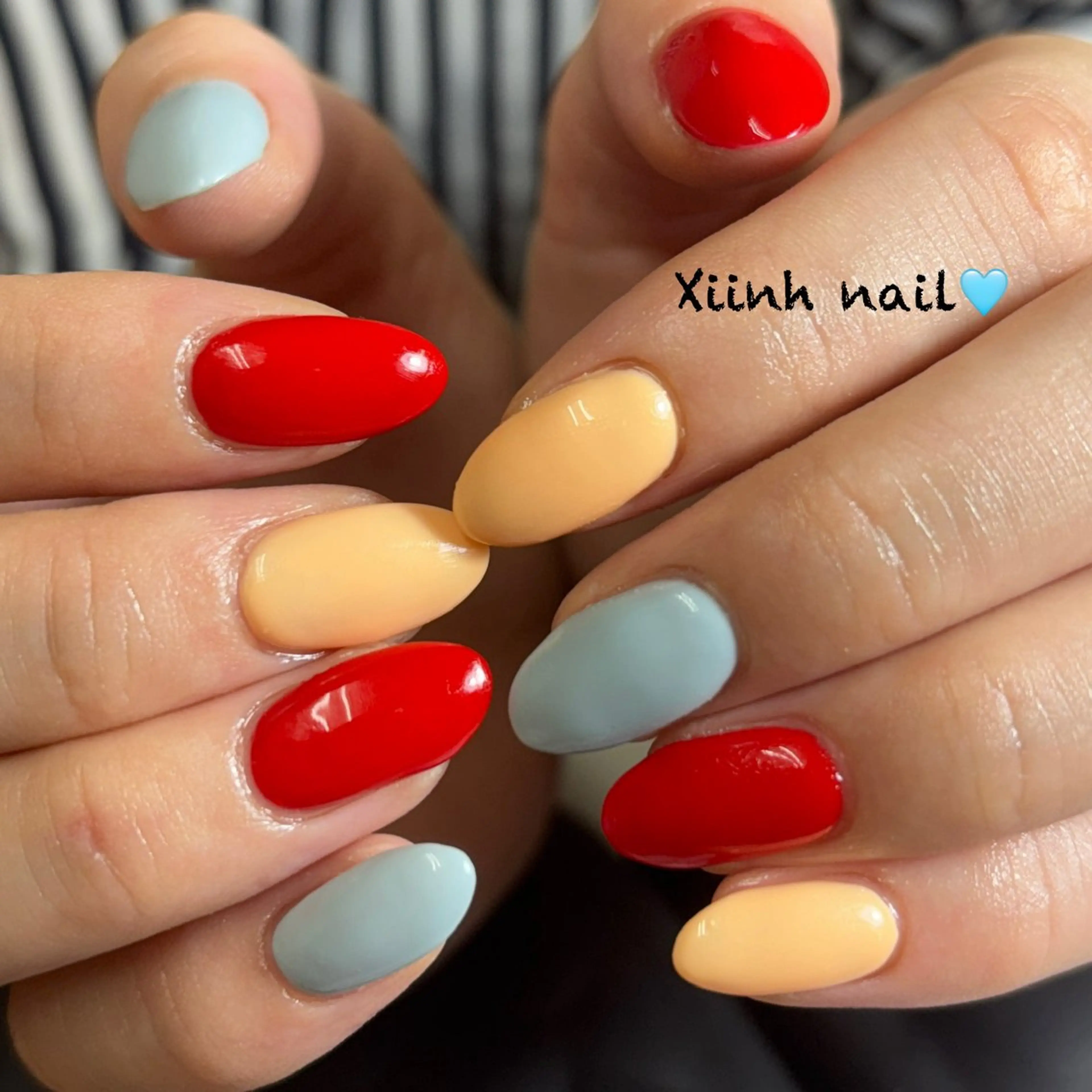 ネイル チークネイル 桜ネイル フットネイル ジェルネイル ハロウィン ハンドネイル XIINH NAIL SALONのネイルデザイン