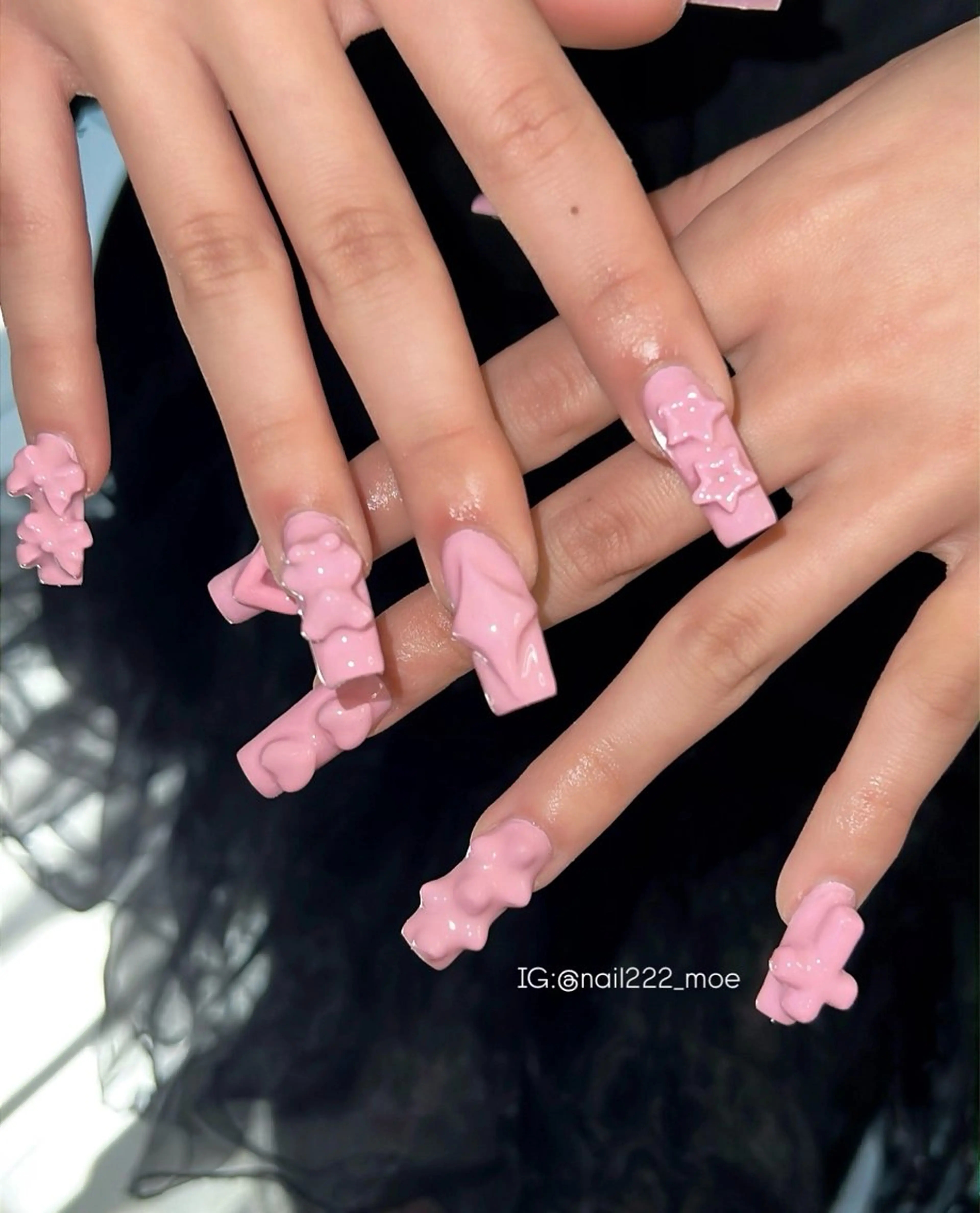 ネイル ハンドネイル ⟡.*222⋰˚☆ MöEのネイルデザイン