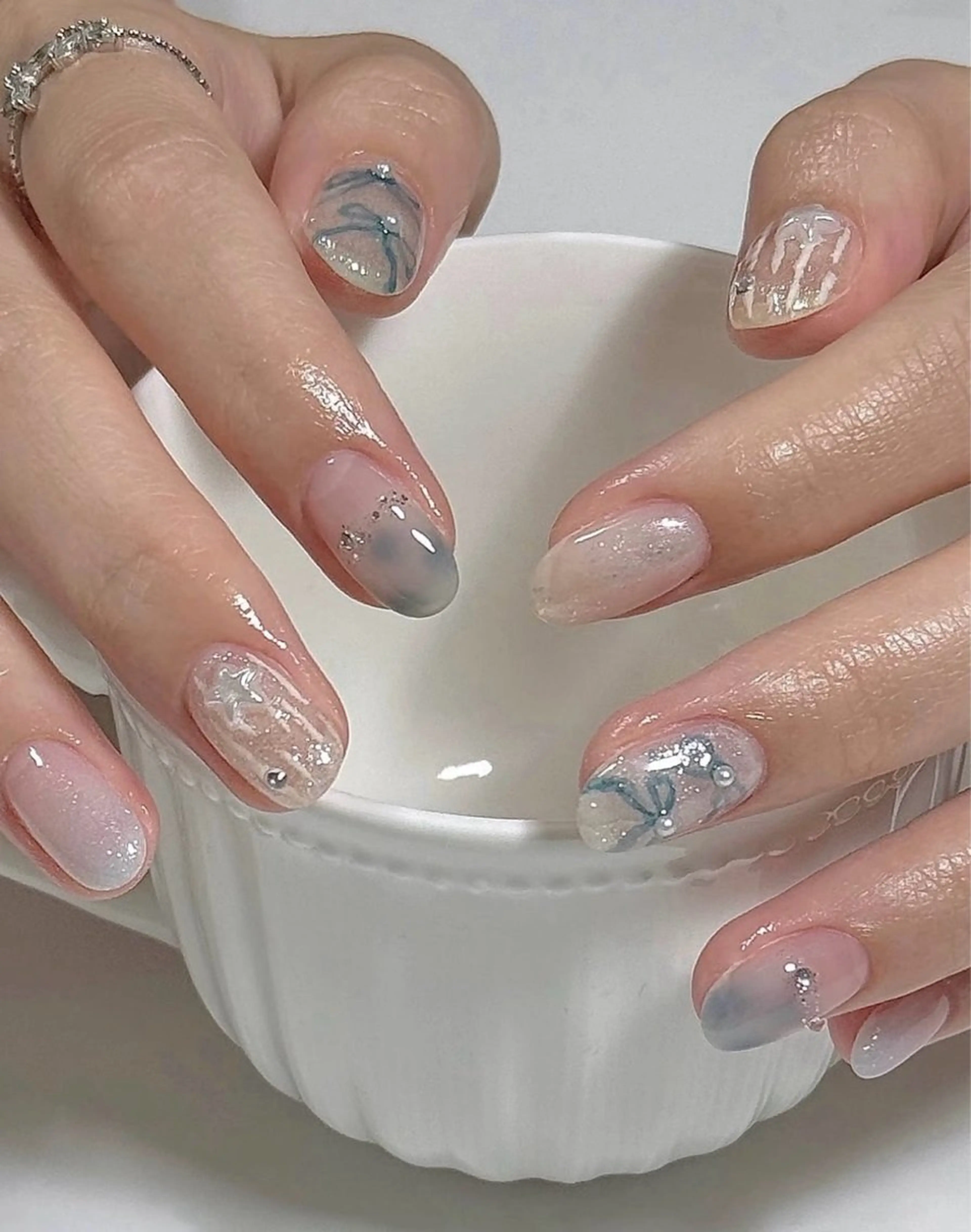 ネイル ハンドネイル WO MIAO💎のネイルデザイン