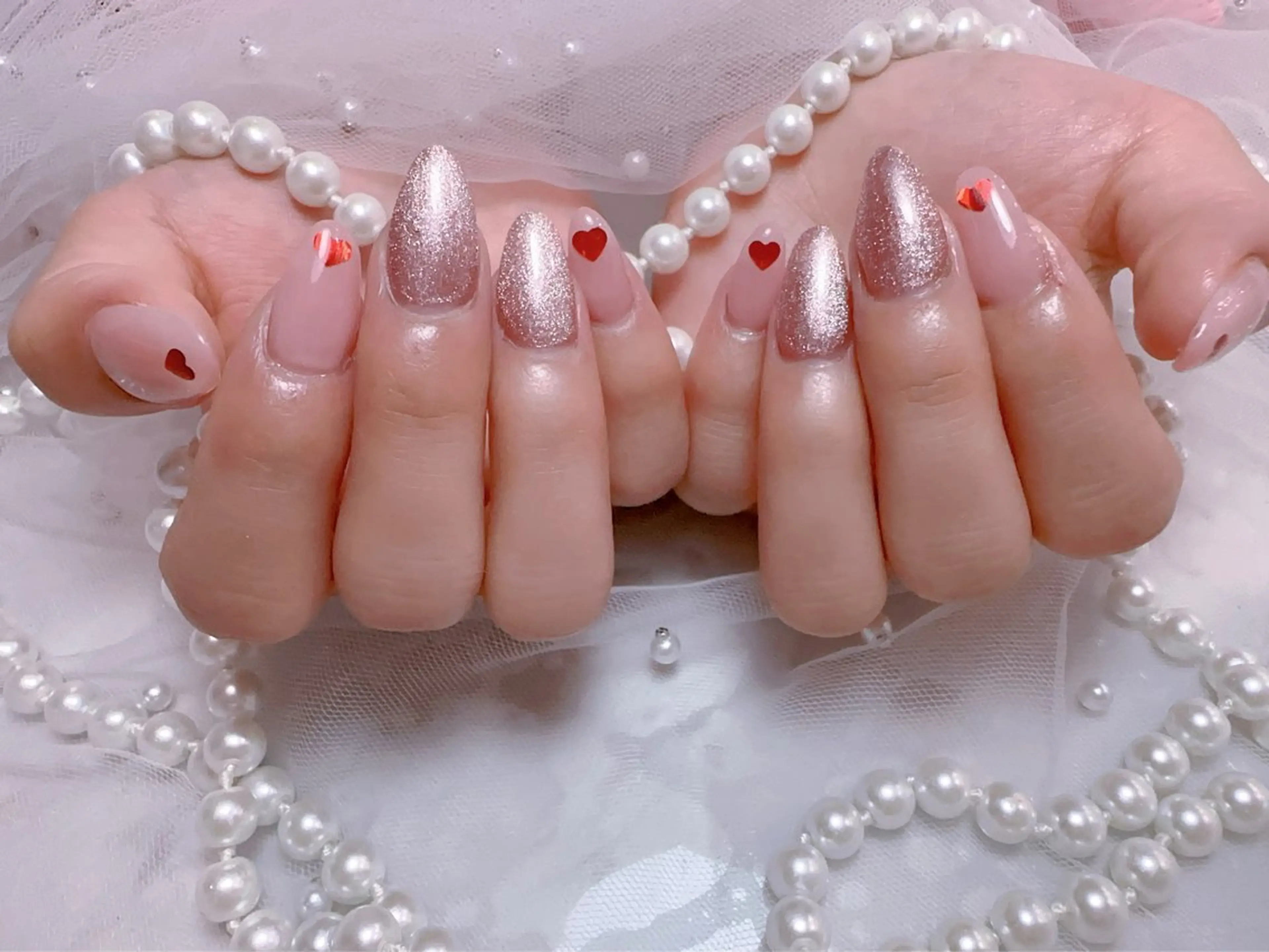 ネイル 長さ出し シンプルネイル ネイルチップ You&Me Miyuのネイルデザイン