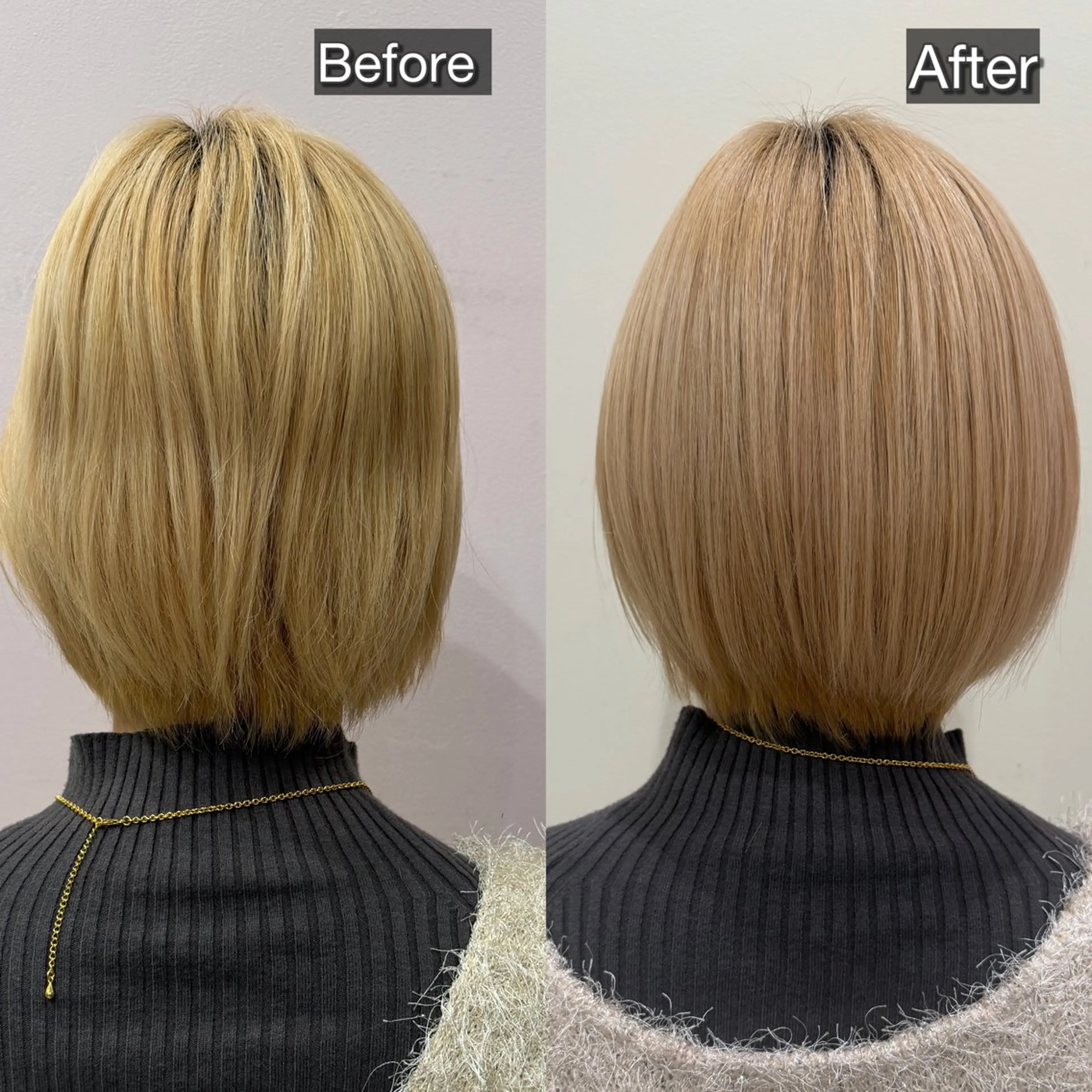 ショート カラー ブリーチ 髪質改善 トリートメント カット ヘアカラー トリートメント 🌿京都丸みショート /小倉徒歩4分/多田のヘアスタイル
