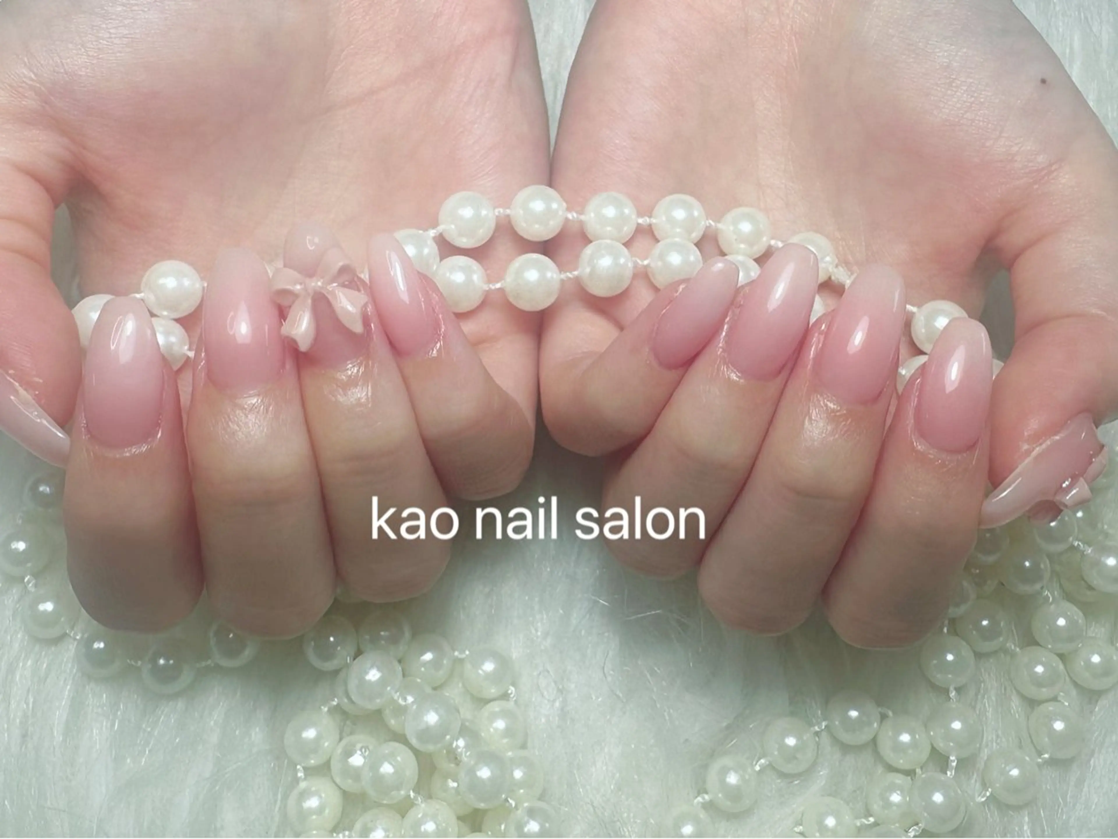 ネイル ハンドネイル kao nail マグネット/長さだしのネイルデザイン