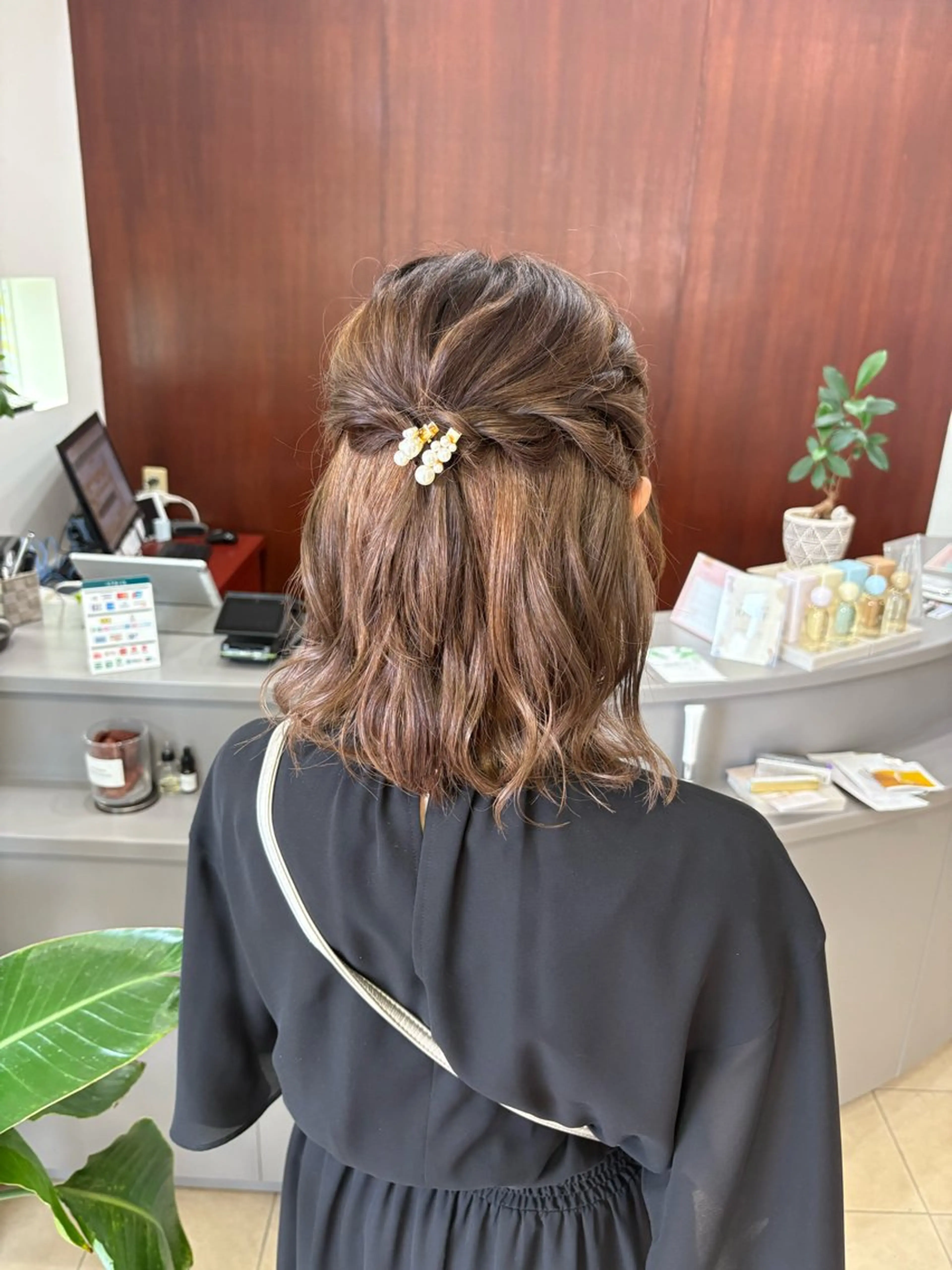 ミディアム ヘアセット arika さやのマツエク・マツパデザイン