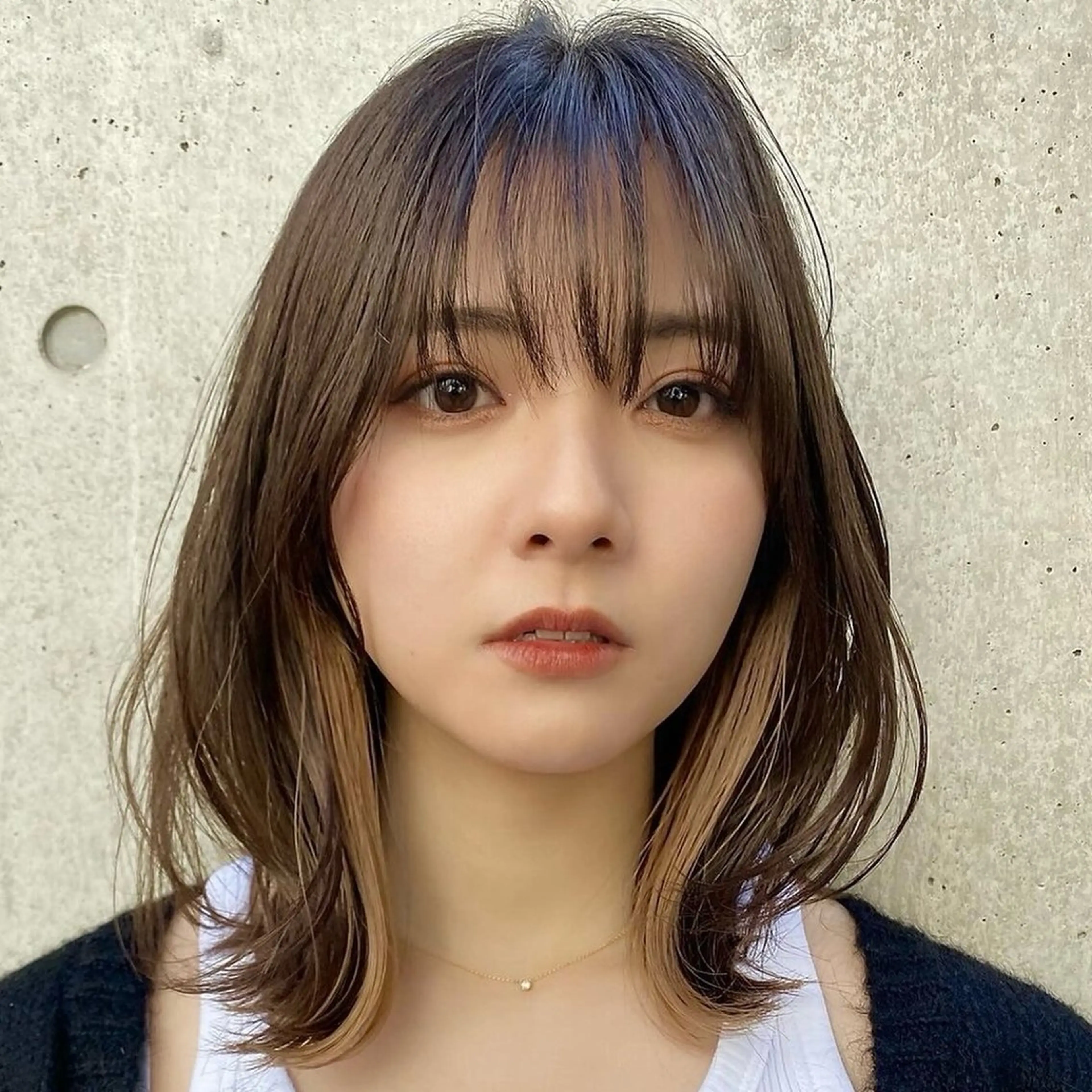 セミロング ヘアアレンジ fifth 石川 凪のヘアスタイル