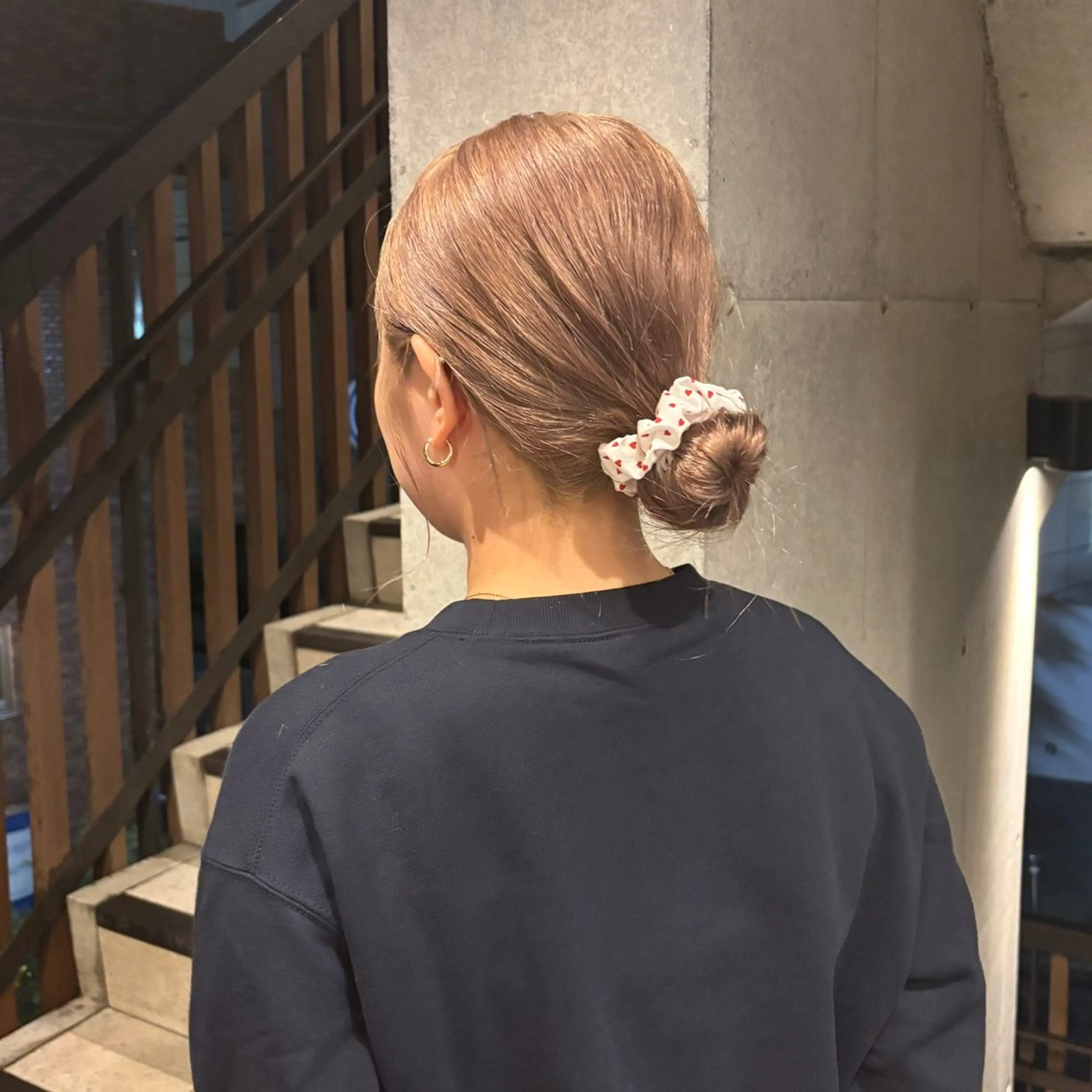 セミロング カラー ヘアカラー 髙橋 実夢のヘアスタイル