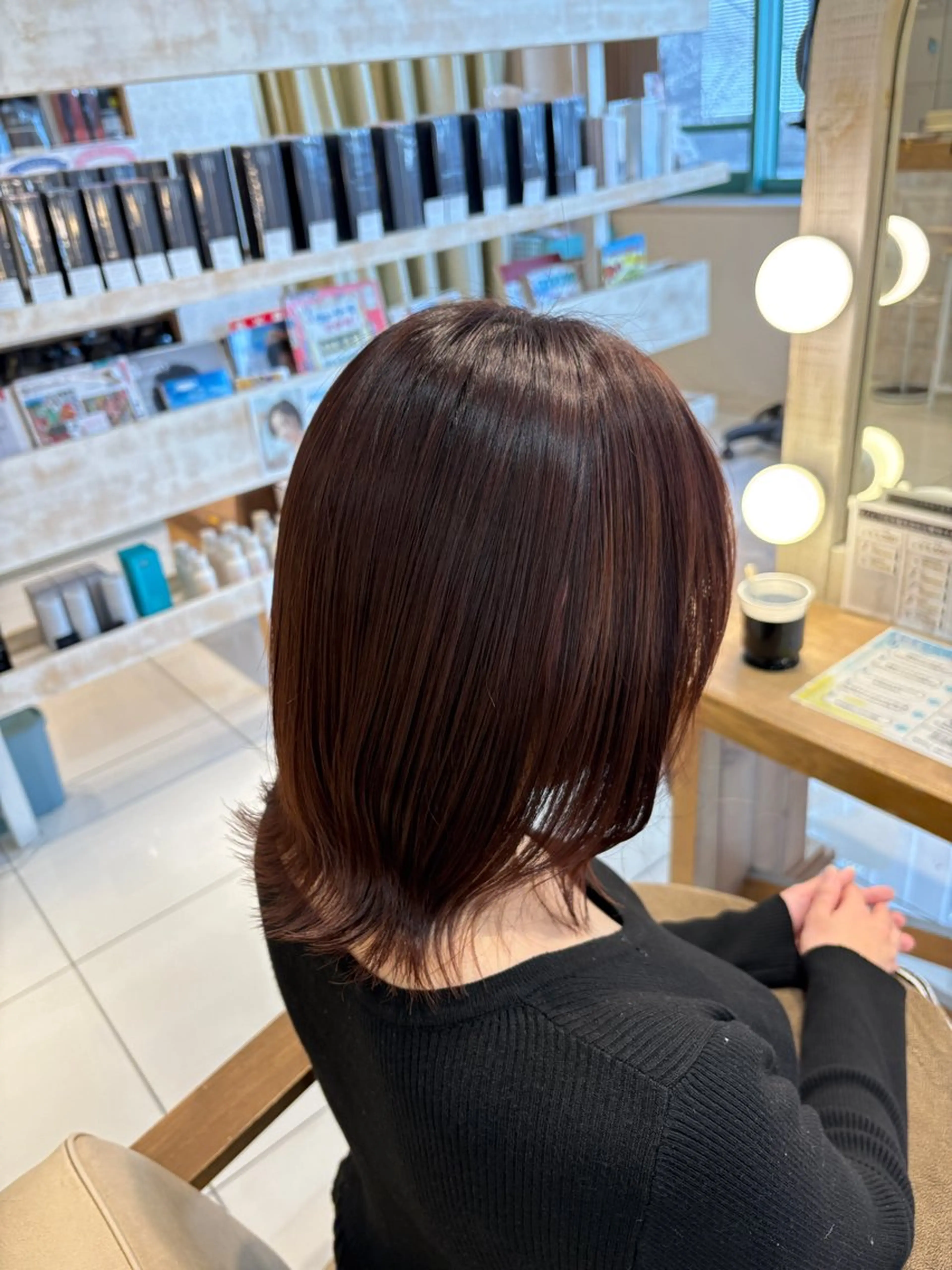 ミディアム ヘアカラー トリートメント 🍒Natsuka /ガーリー/アレンジのヘアスタイル