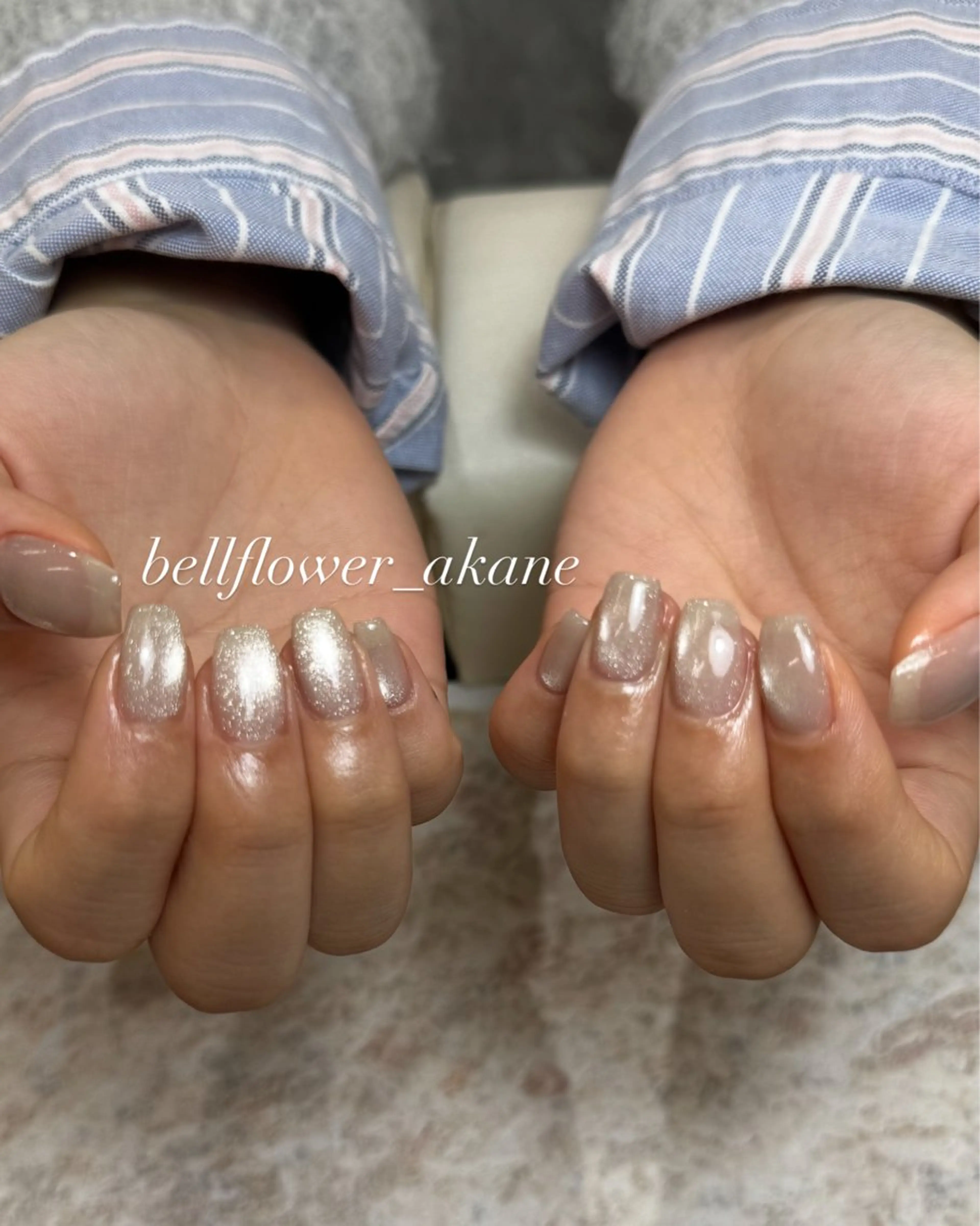 🉐超お得🉐パラジェル専門サロンJr.ネイリストによるフラッシュワンカラー《オフあり》⚠️土日祝＋￥1000の写真