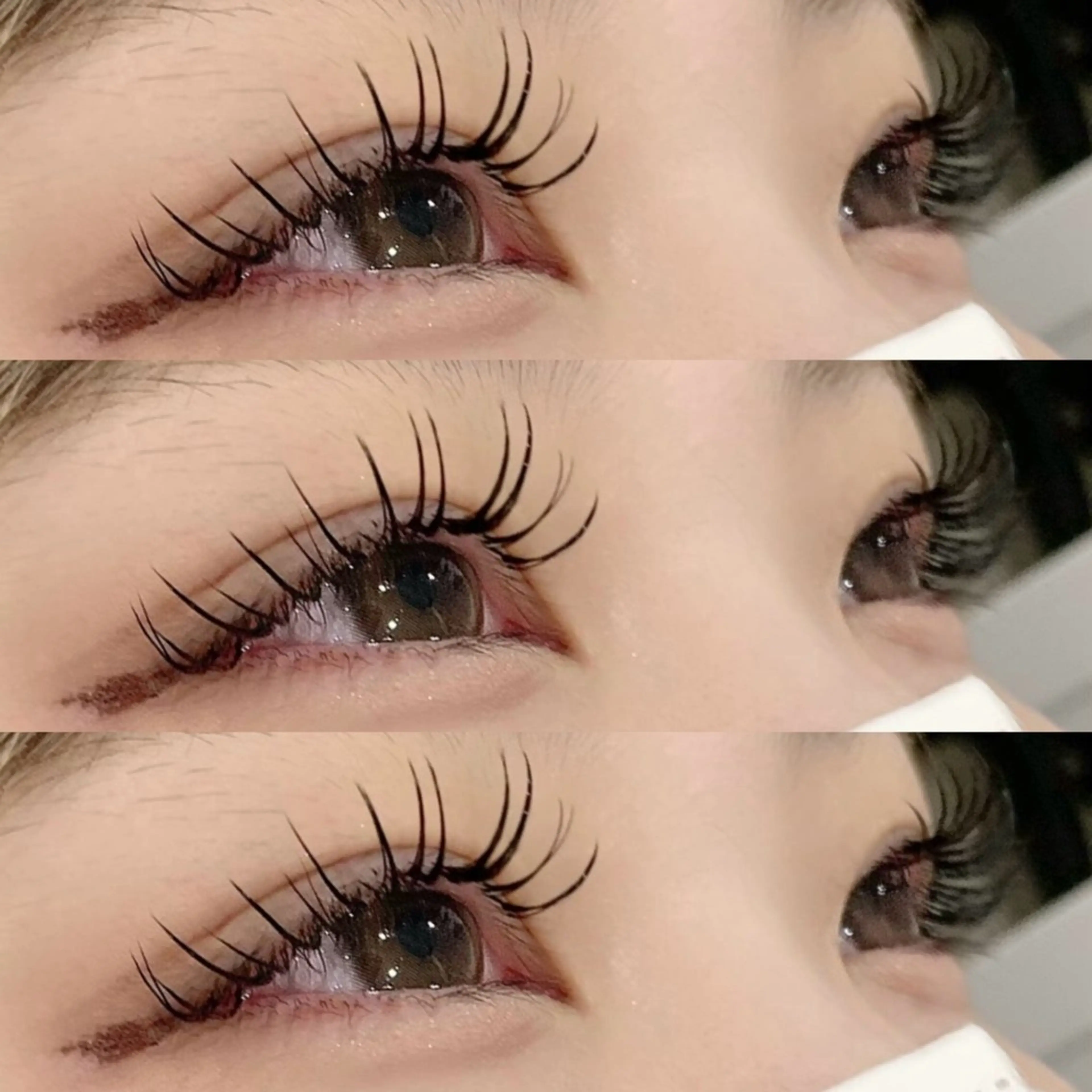 💙韓国風束感仕上げ💙【オフなし】LEDフラットラッシュ120本💙の写真