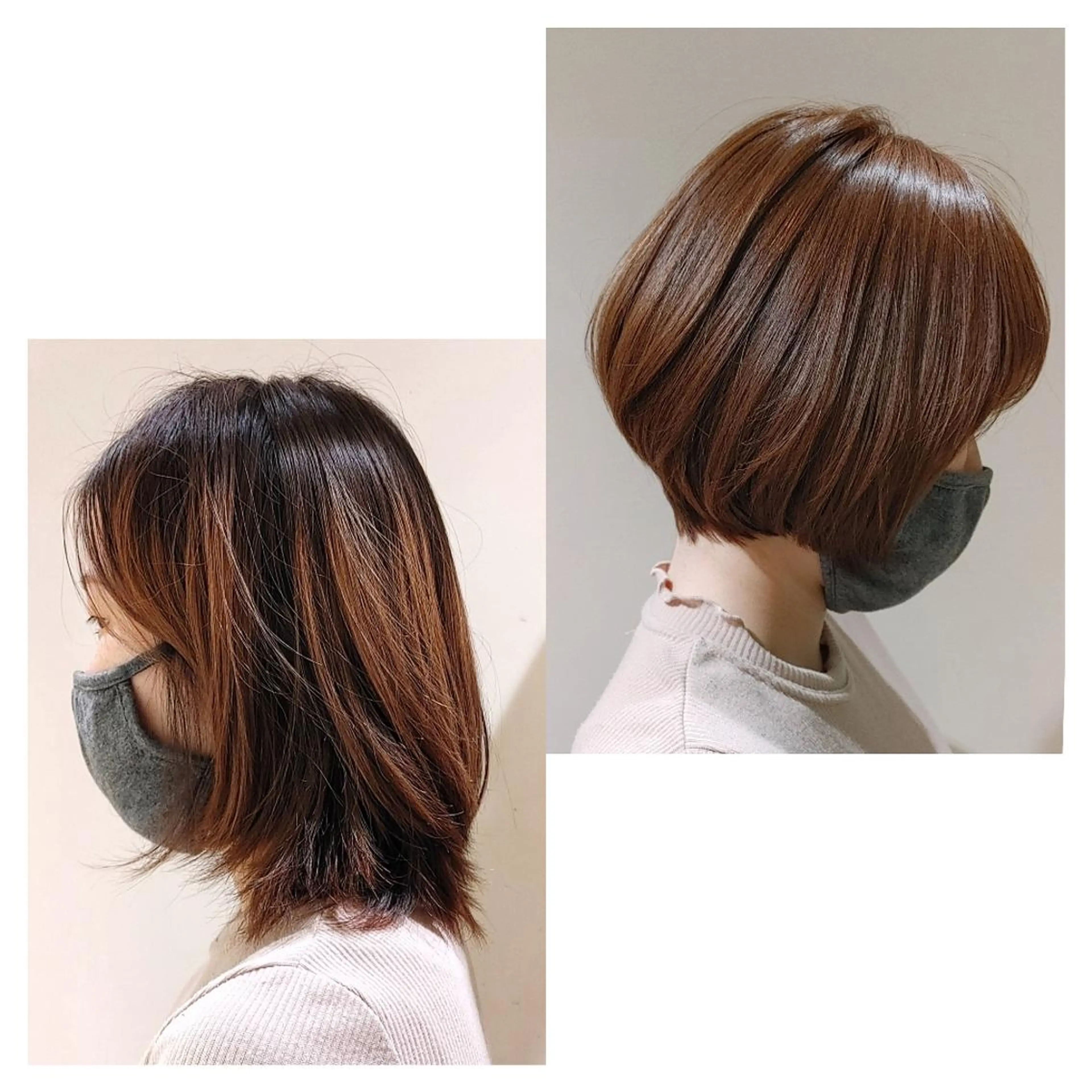 ショート ショートヘア ホリウチ ユキエのヘアスタイル