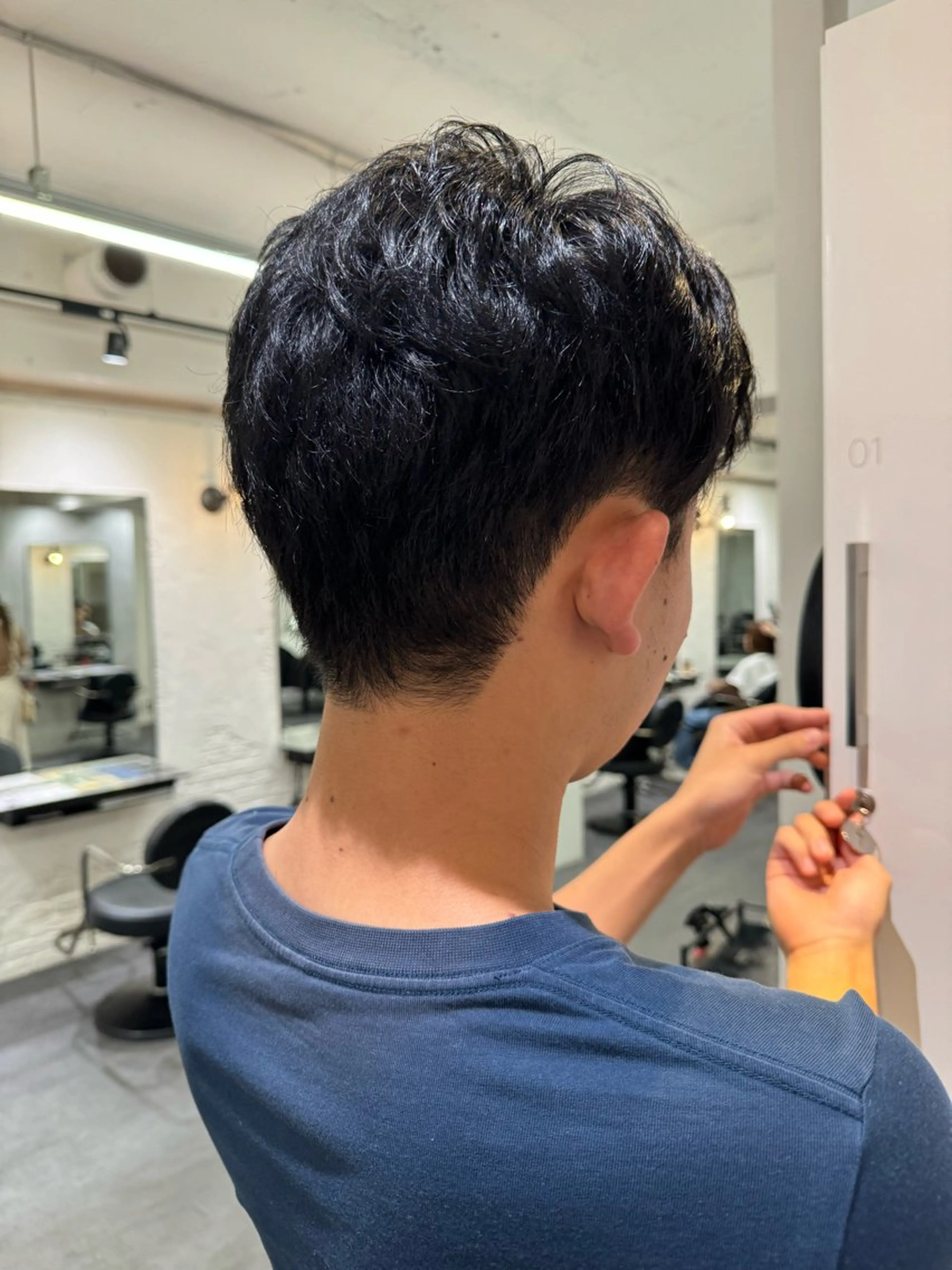 メンズ 赤み無し柔らかカラー 【梅田】madokaのヘアスタイル