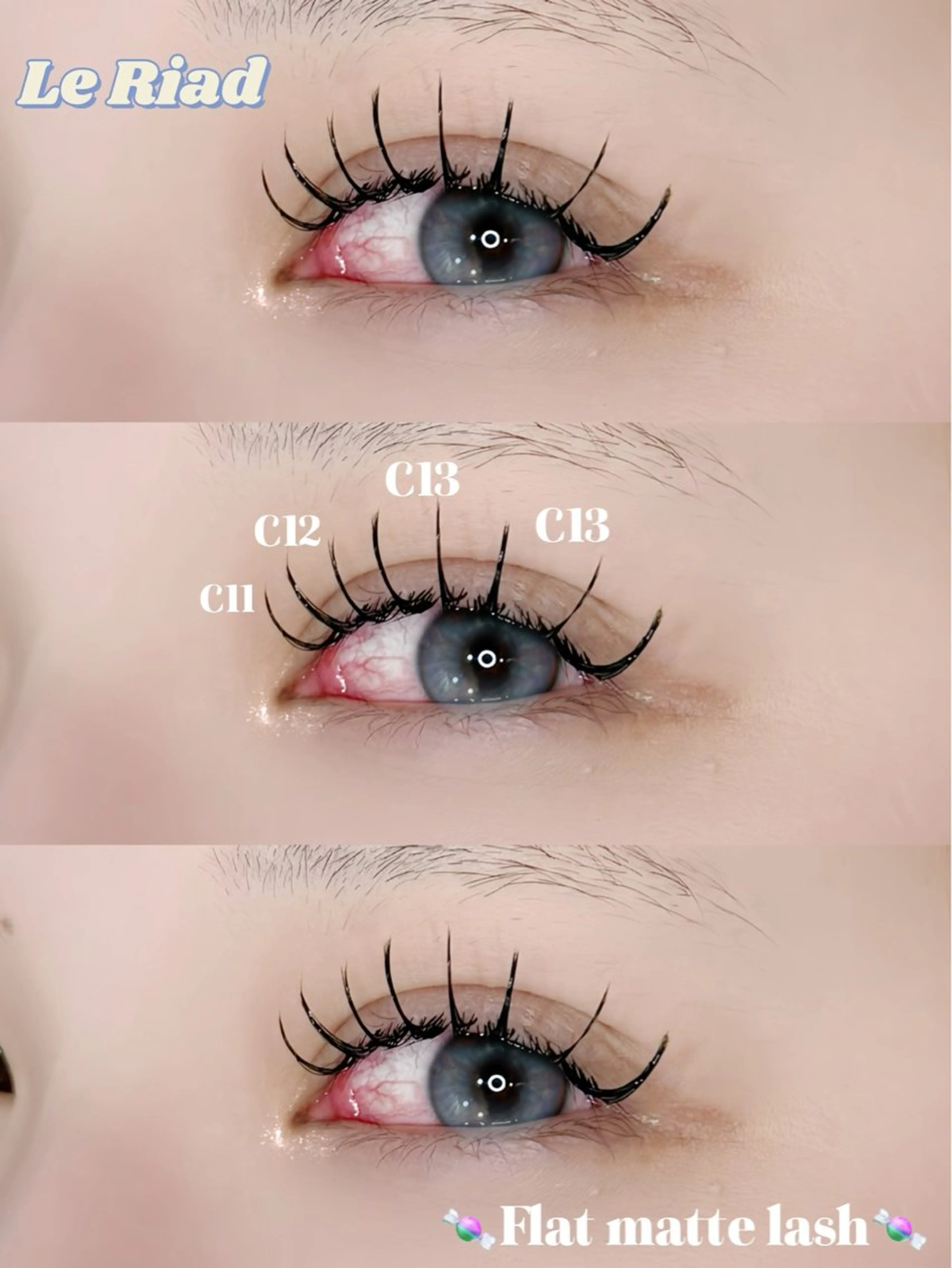 マツエク・マツパ マツエク ルリアド栄🦋 ツボウチのマツエク・マツパデザイン