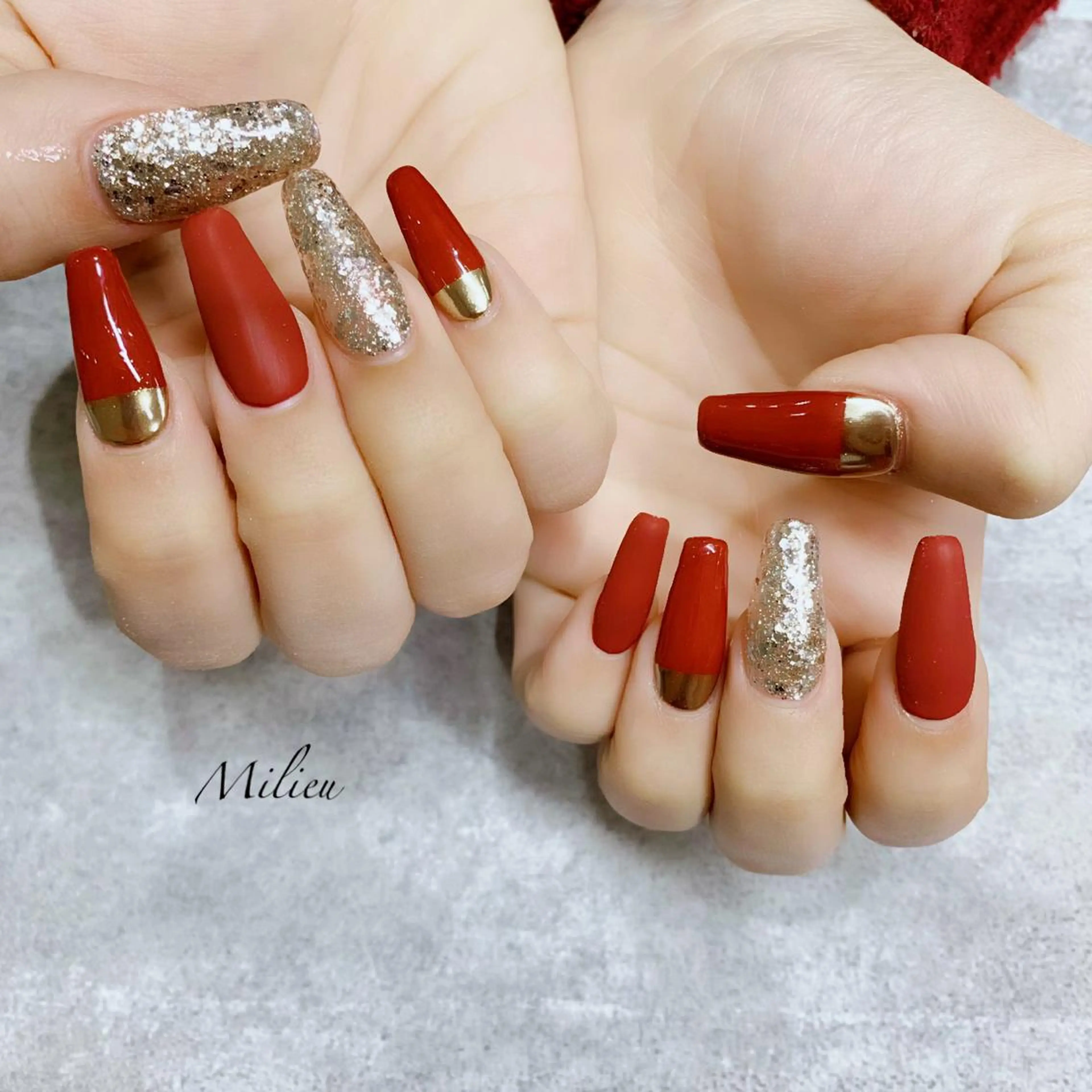 ネイル ハンドネイル 吉澤 圭のネイルデザイン