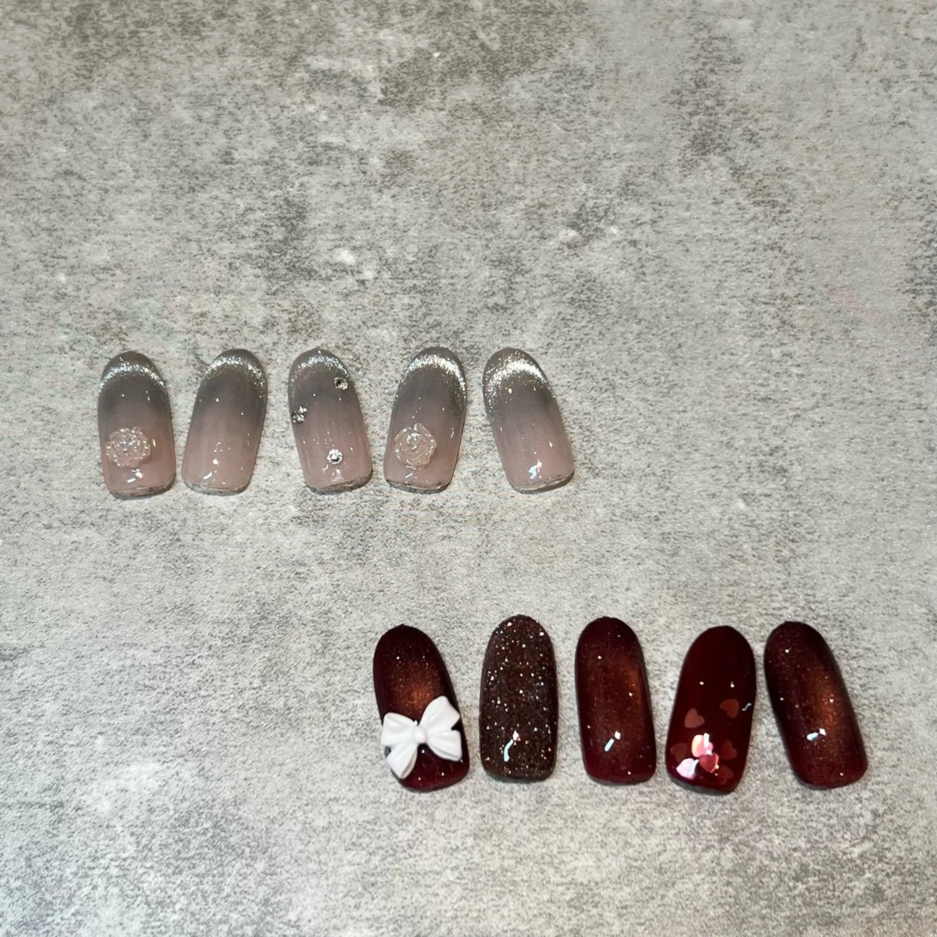 ミディアム PlusEhiku所属・Plus Ehiku 四日市/rinaのネイルデザイン