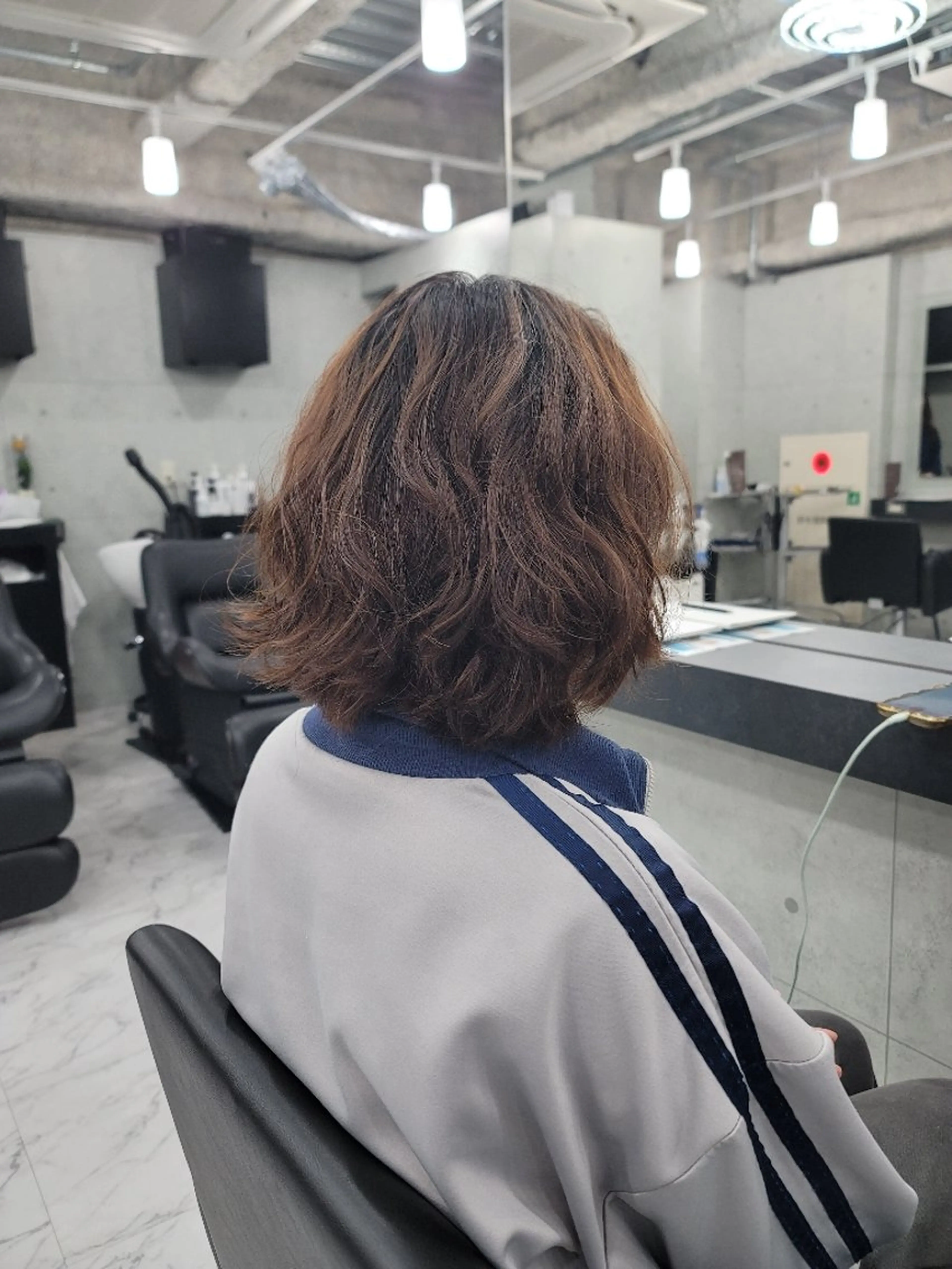 パーマ ミディアム ❇️安達 優心❇️ レイヤー/艶髪特化のヘアスタイル