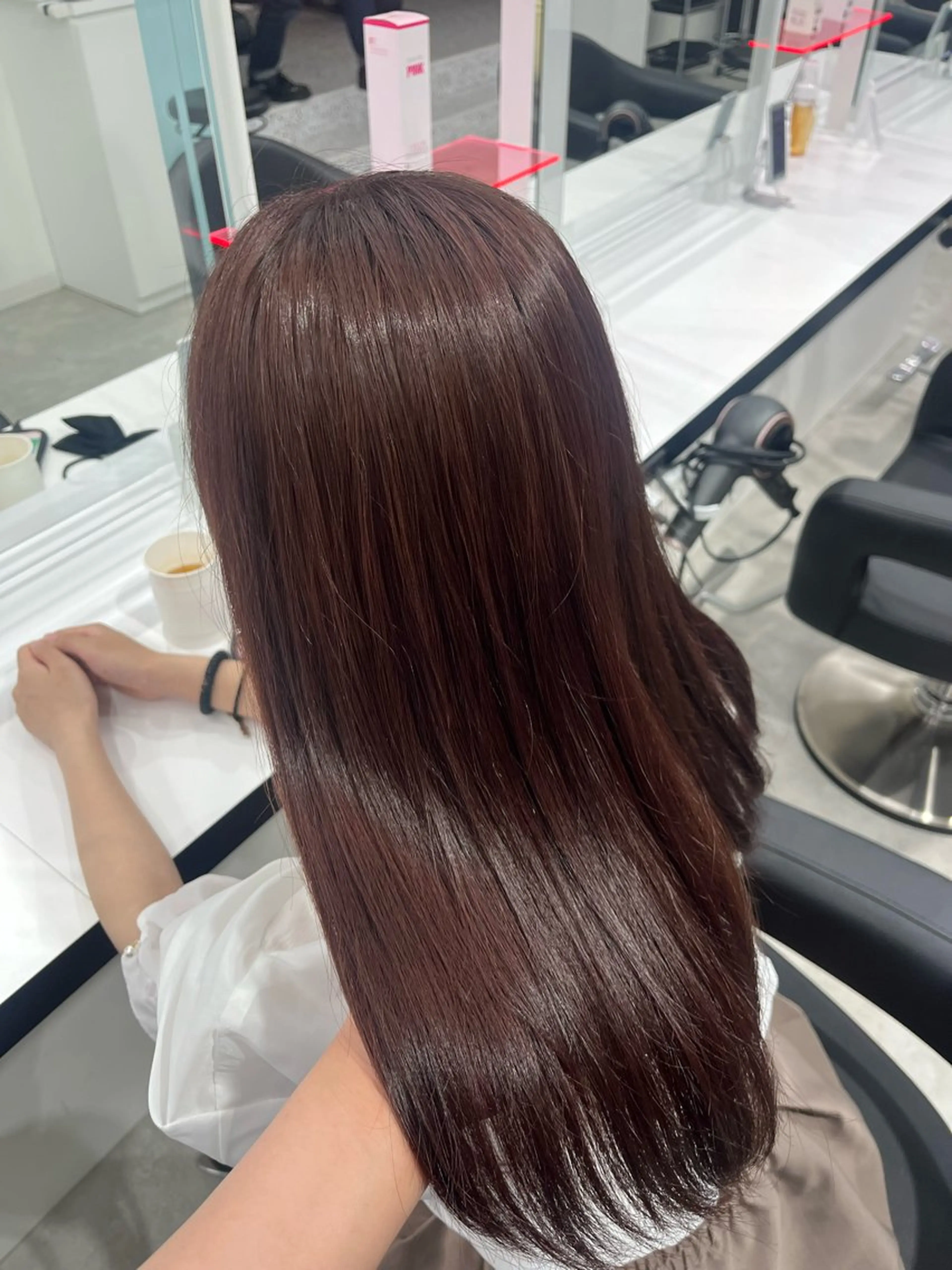 ロング カラー みう/仙台/暖色/ 艶髪/顔周りカット/のヘアスタイル