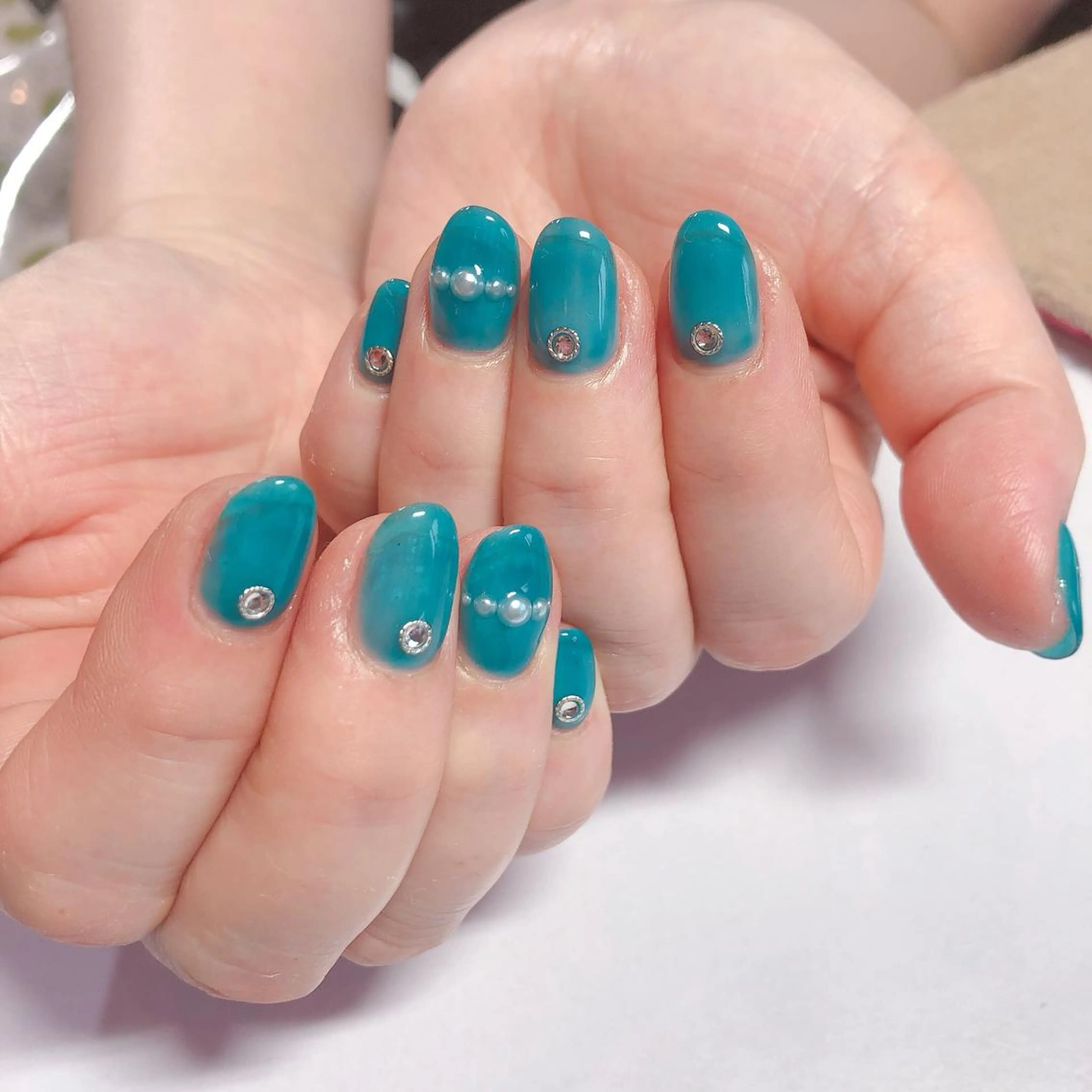 ネイル ワンカラーネイル ハンドネイル フーフィー Fuffyのネイルデザイン