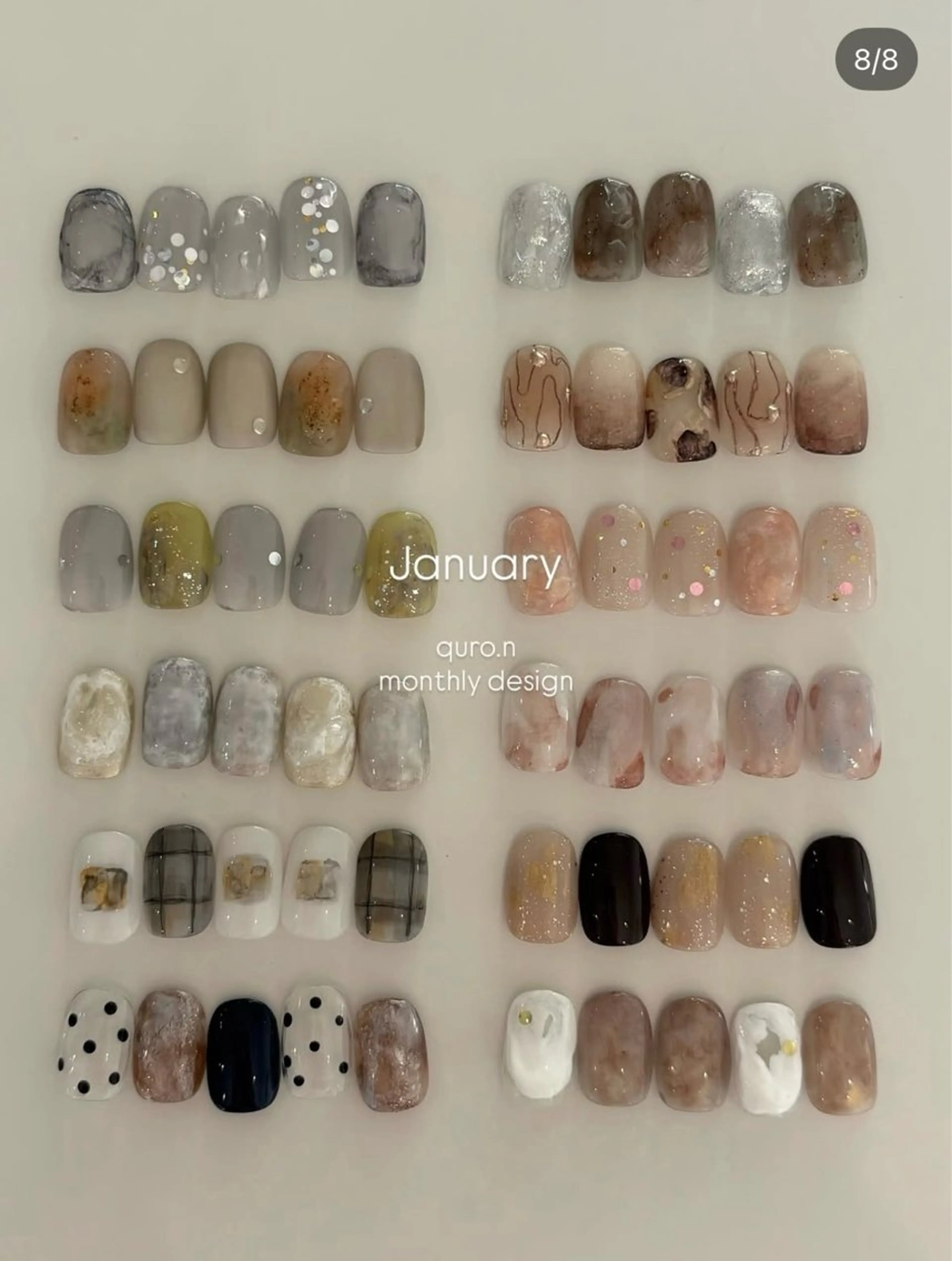 ネイル quron nail [yui]のネイルデザイン