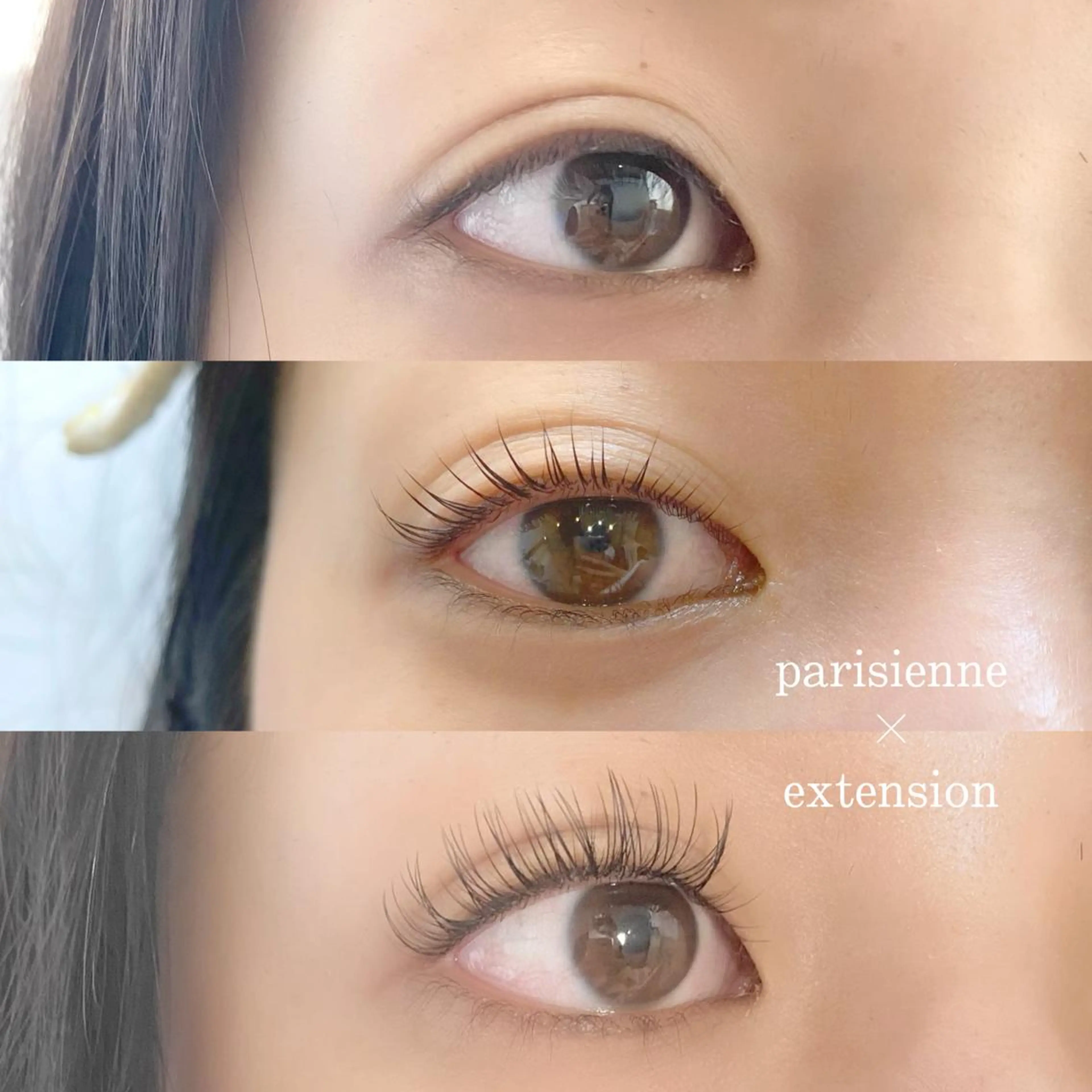 マツエク・マツパ パリジェンヌラッシュリフト eyelash "Koa"🕊🤎のマツエク・マツパデザイン