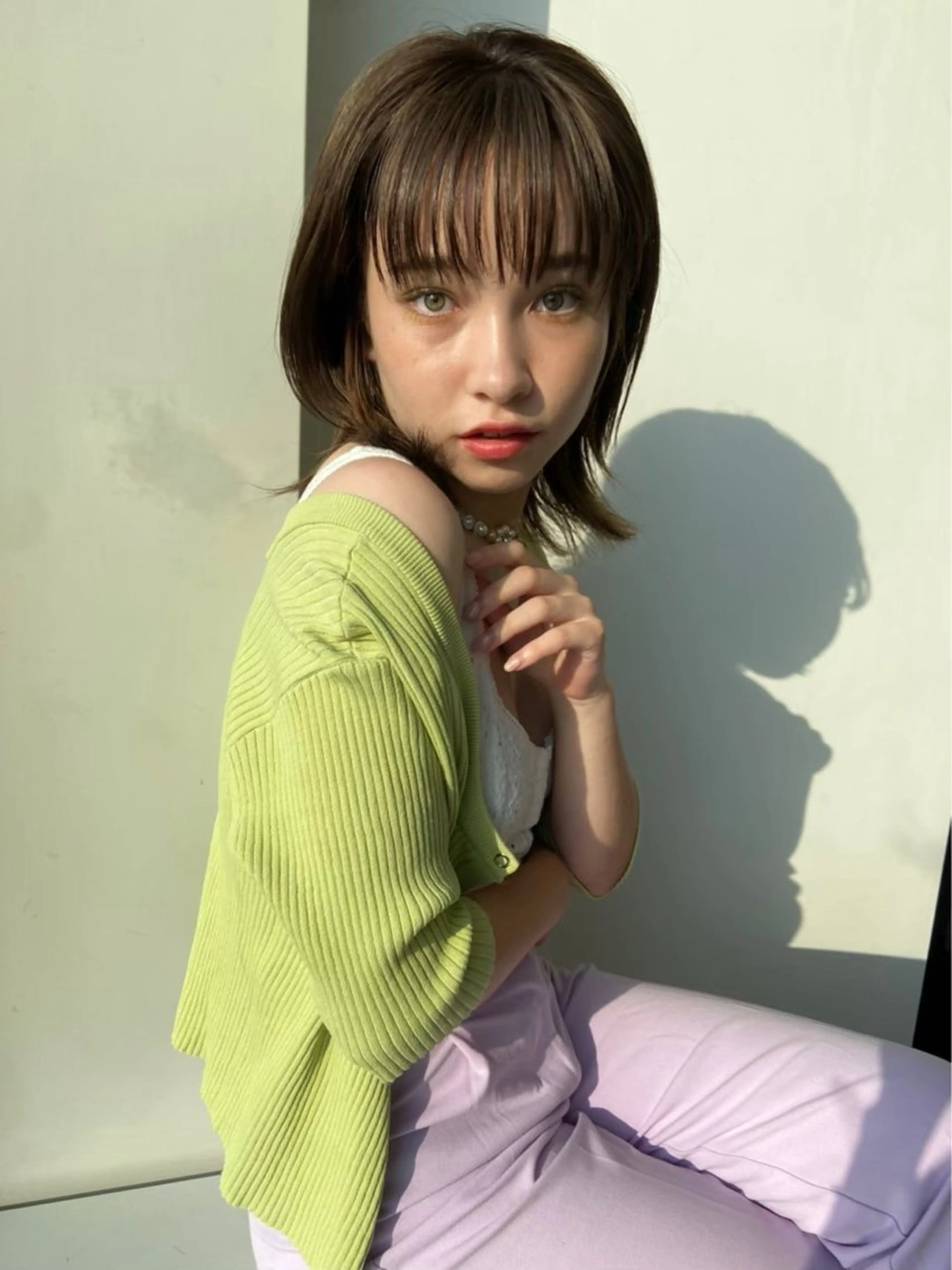 カラー カラーモデル募集/ あやね☁໒꒱·ﾟのヘアスタイル