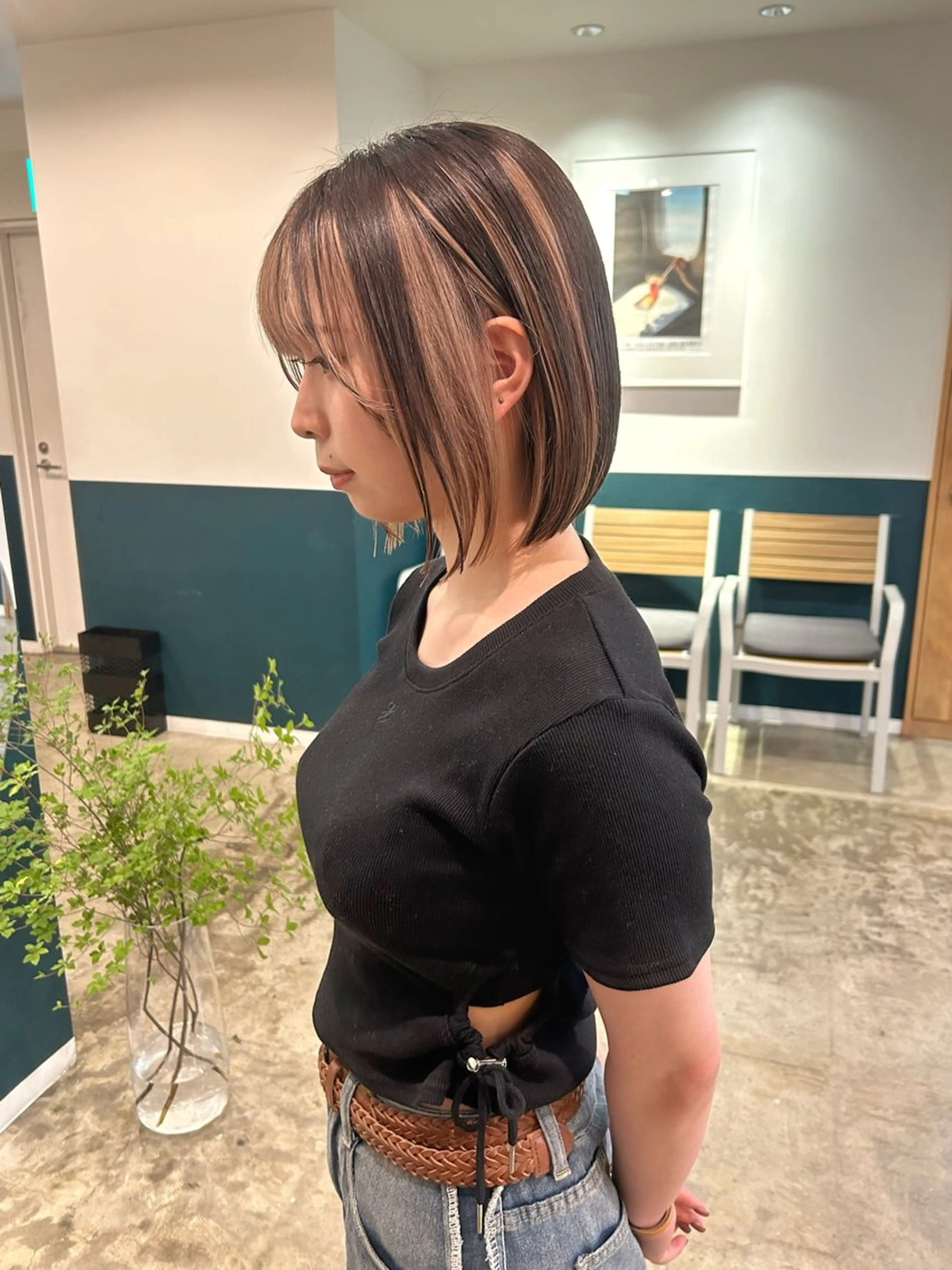 ショート カラー カット ヘアカラー カラーリスト菅野 竜矢🌈のヘアスタイル