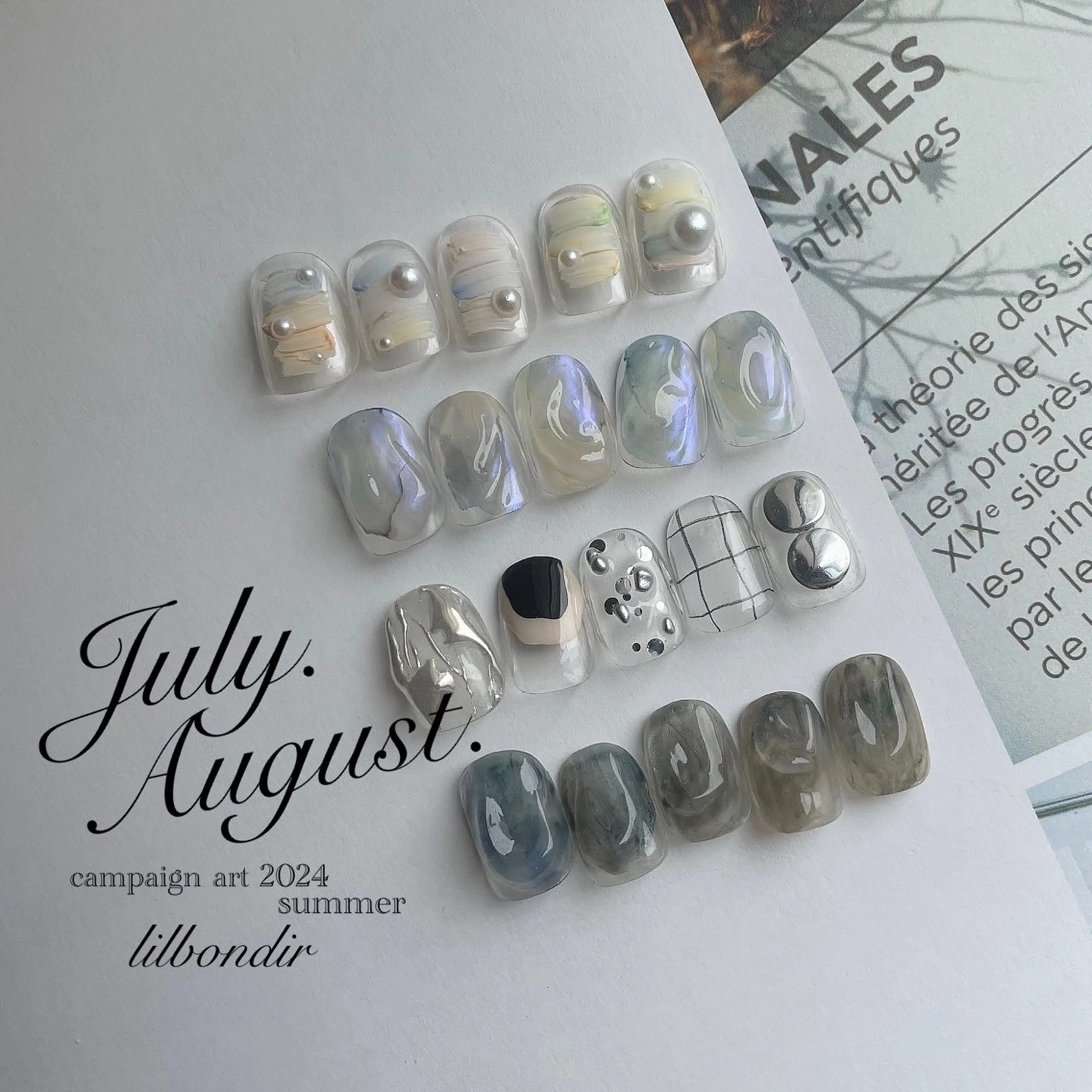 ネイル アートネイル ハンドネイル lilbondir. chiharuのネイルデザイン