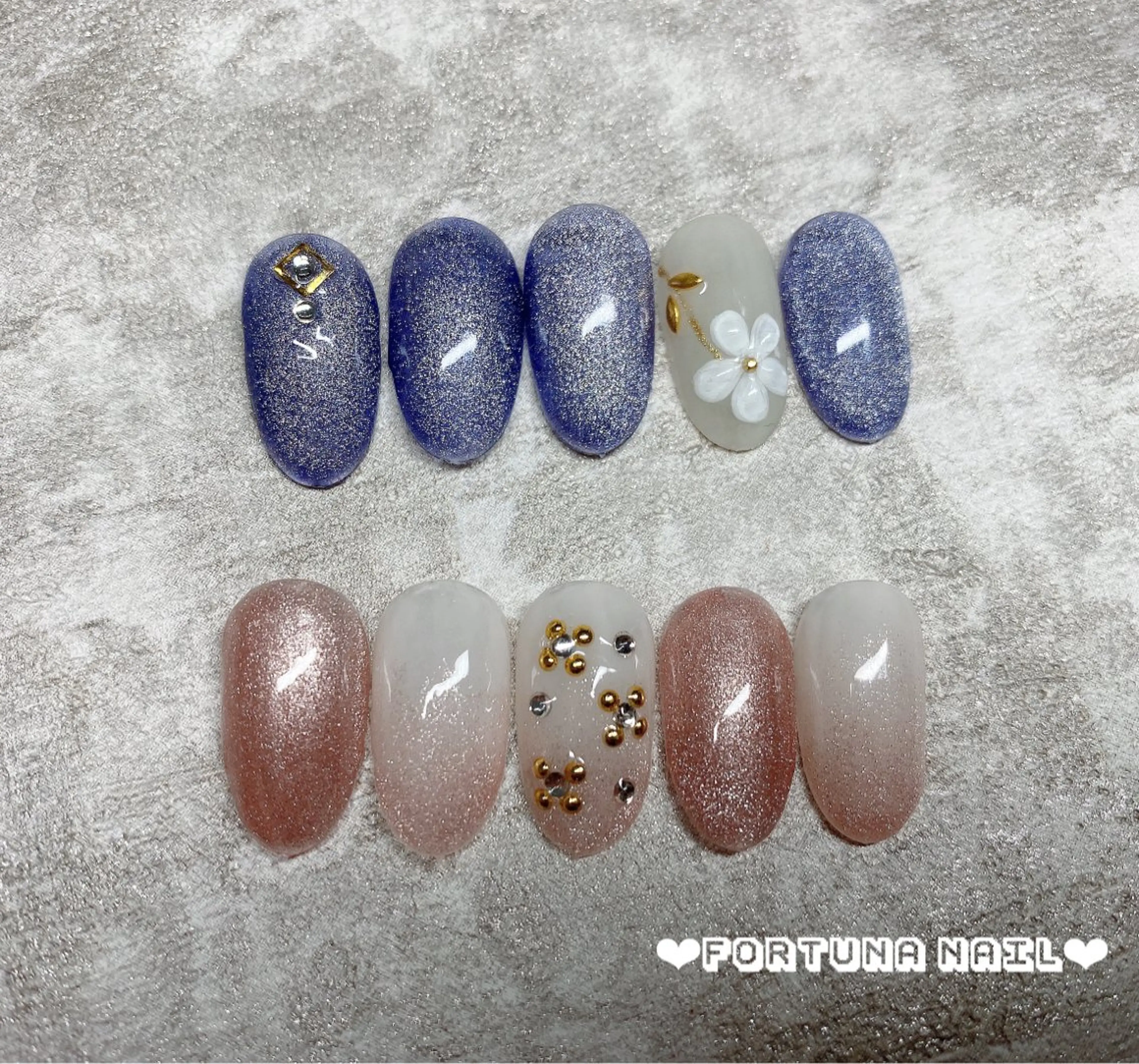 ネイル ハンドネイル ハンドケア Nail •Head スパFortunaのネイルデザイン