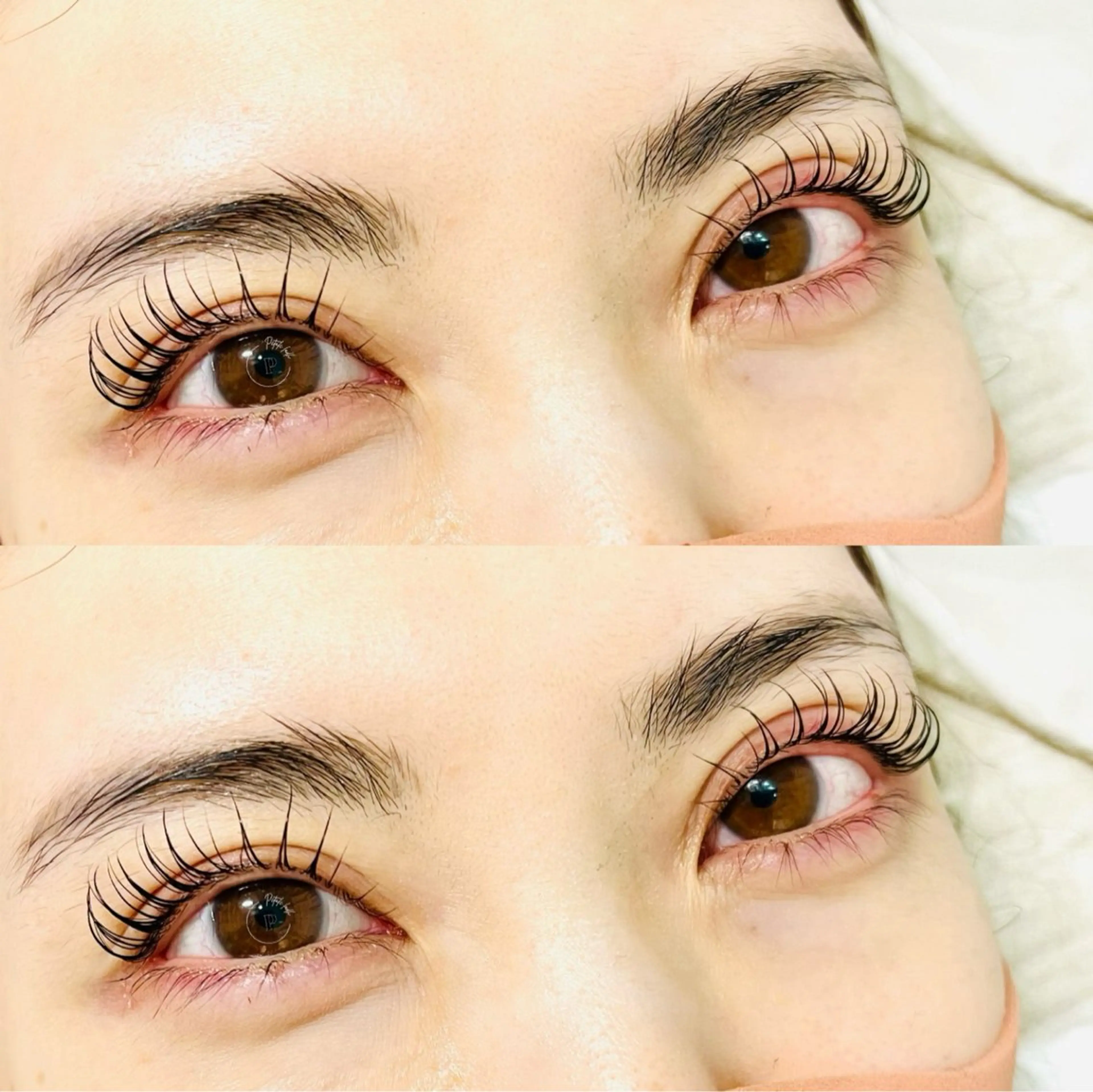 マツエク・マツパ Cカール Lカール 一重×まつ毛パーマ eyelash presh yukaのマツエク・マツパデザイン