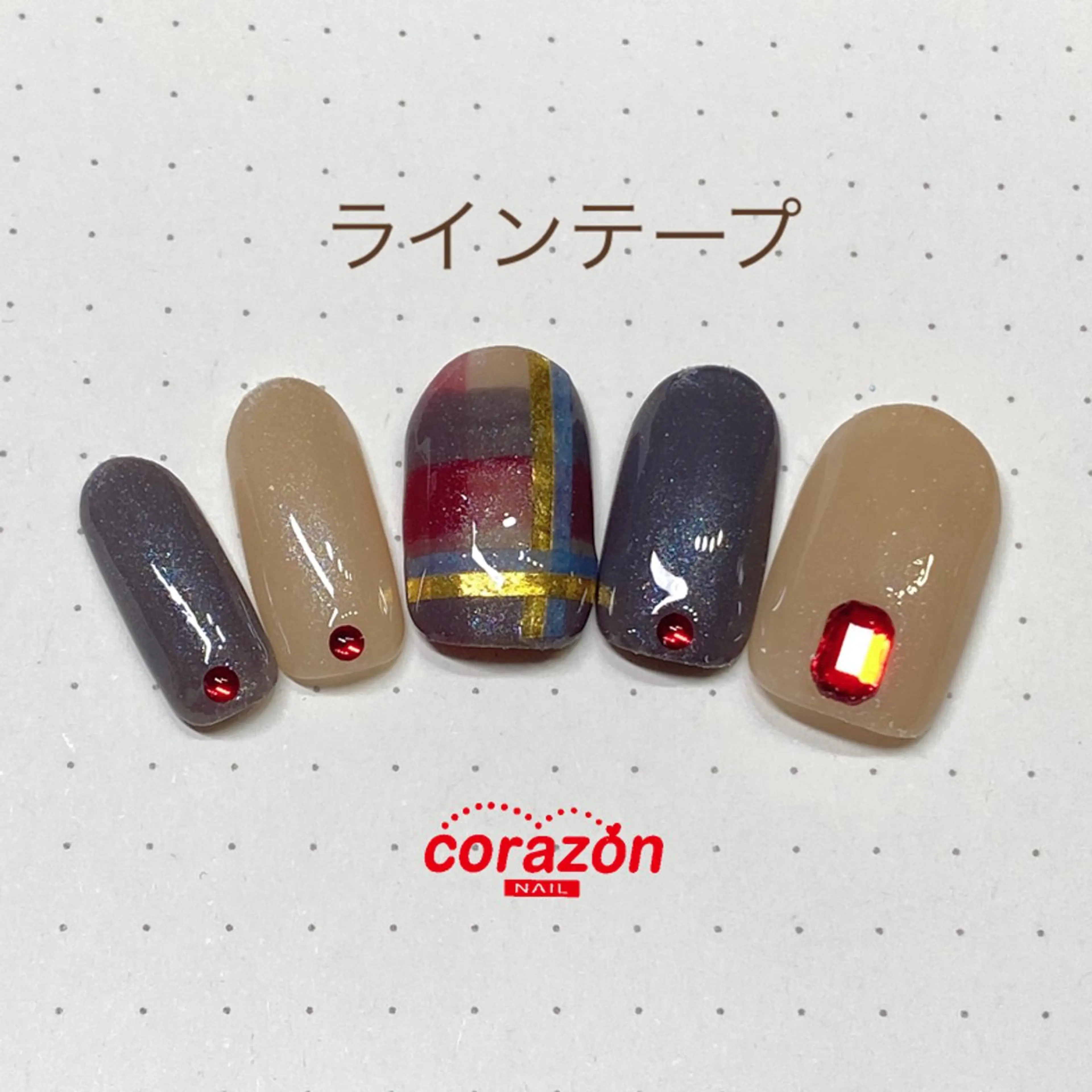 ネイル アートネイル corazon所属・ネイリスト aicoのネイルデザイン