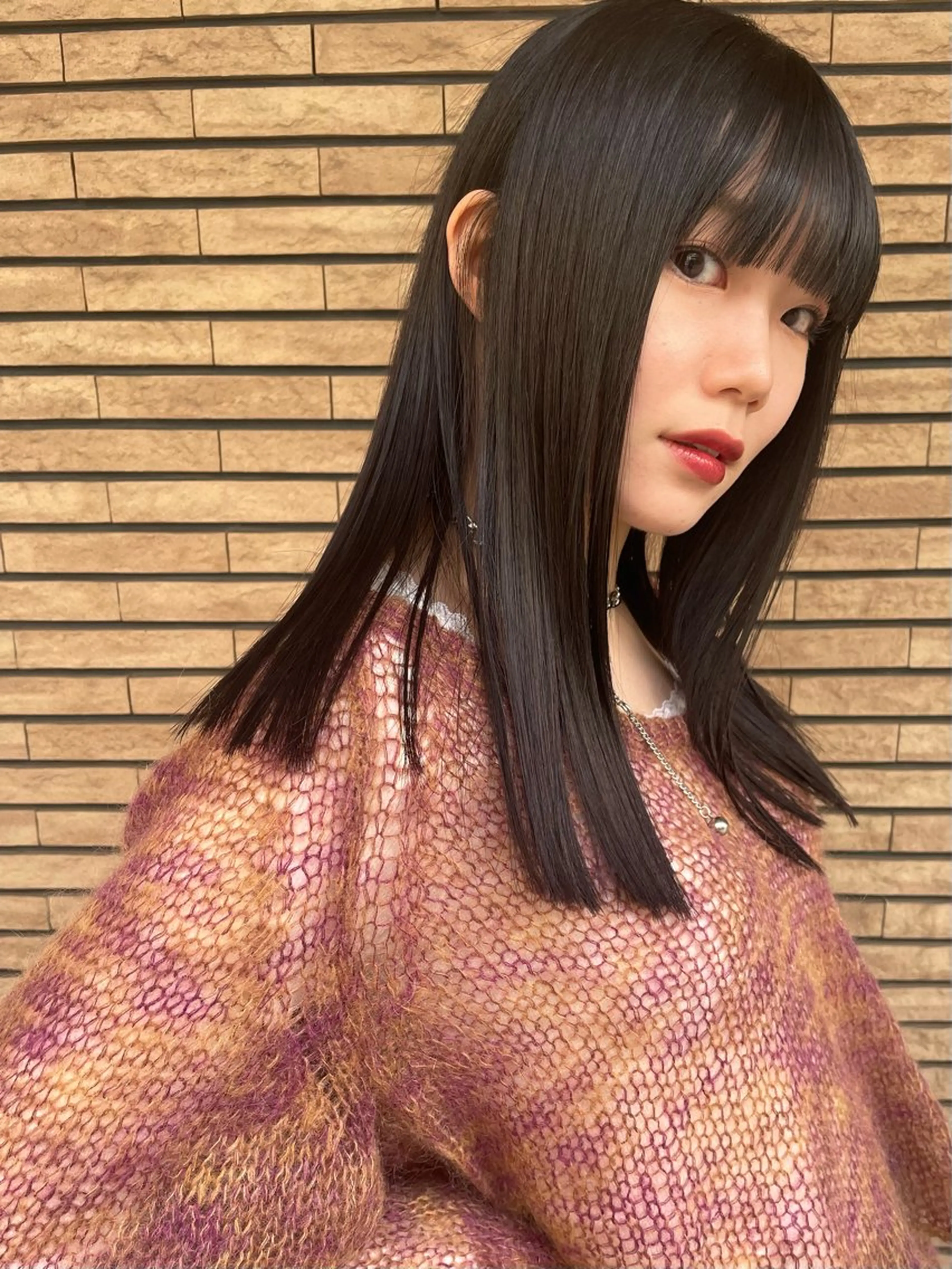 ミディアム カラー 🌼似合わせカット 🌼おぎの みき🌼のヘアスタイル