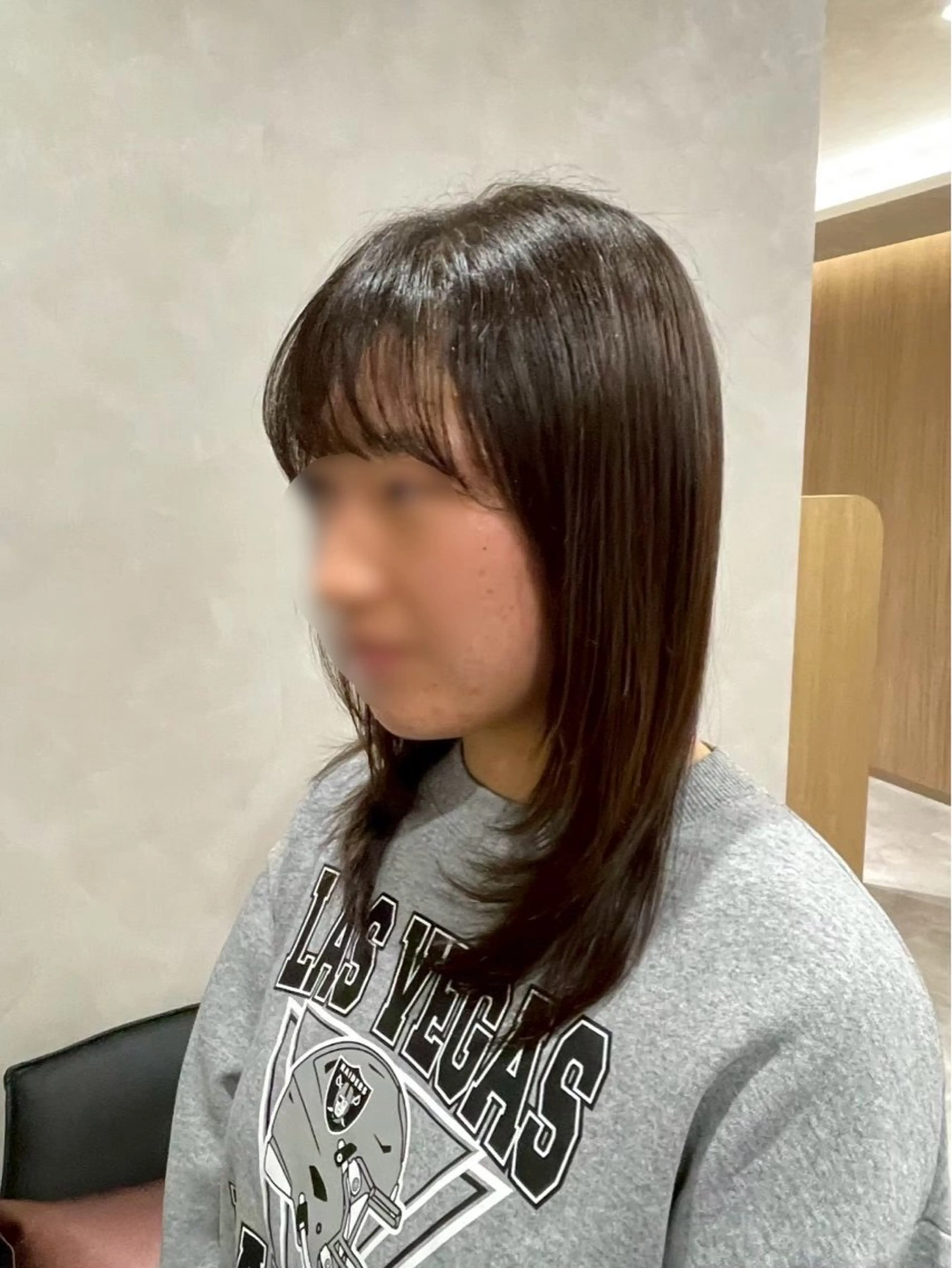 ミディアム レイヤーカット 寺田 美月のヘアスタイル