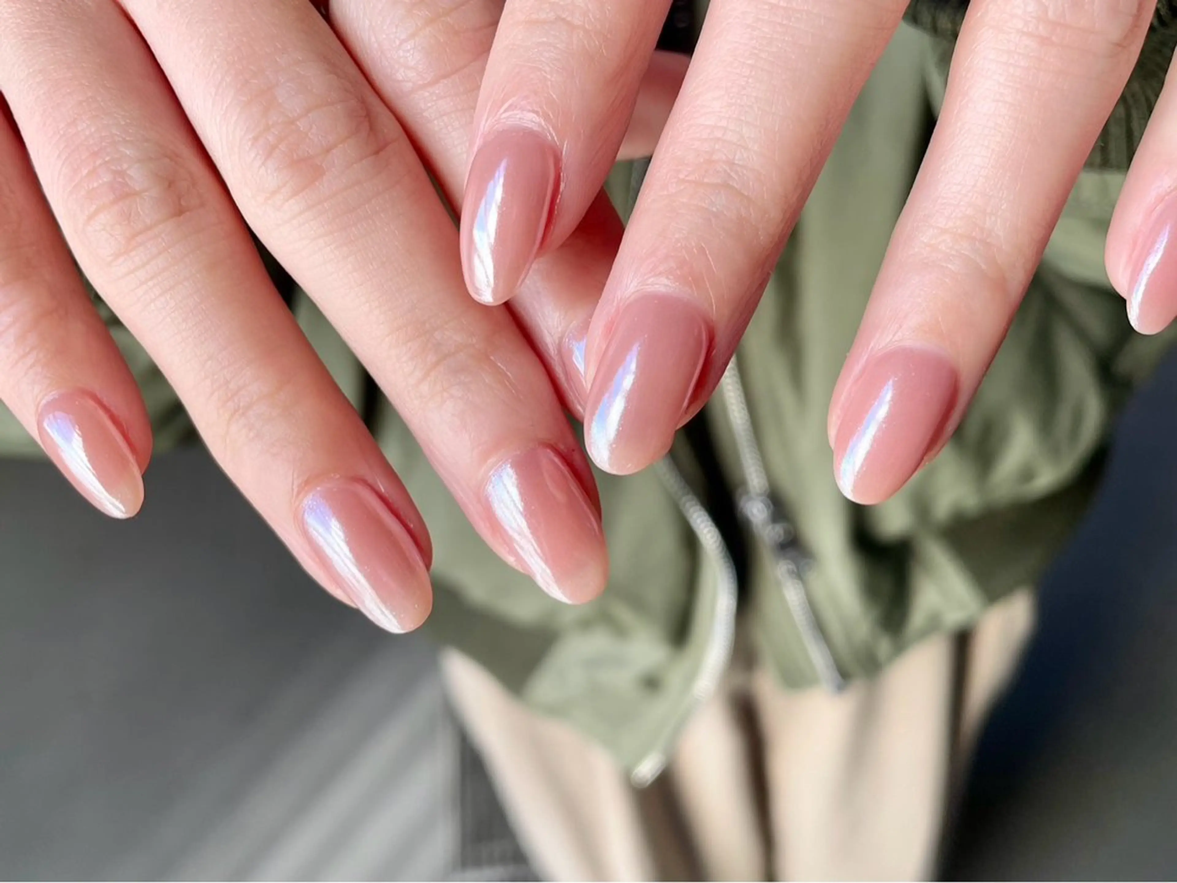 ネイル クリアネイル ミラーネイル ピンク Lujyua所属・nailsalon Lujyuaのネイルデザイン